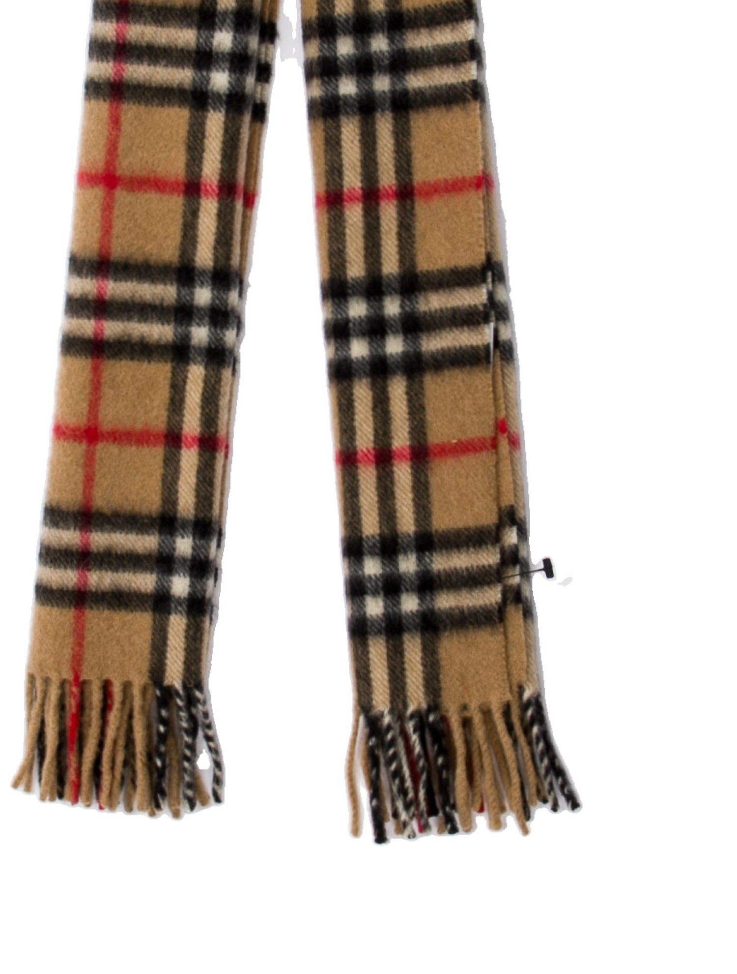 Burberry London Cashmere Nova Check Pattern Scarf