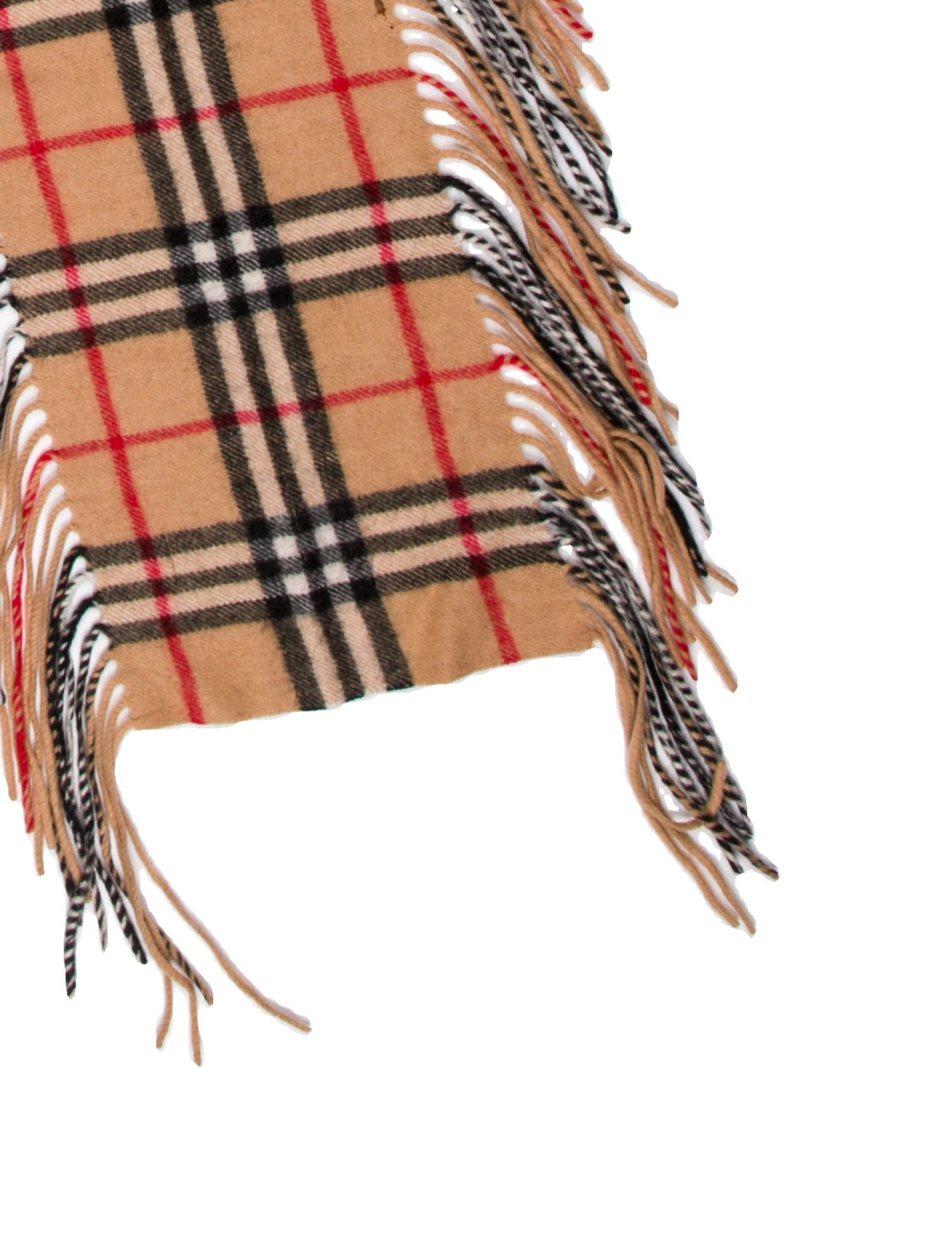 Burberry London Cashmere House Check Pattern Scarf