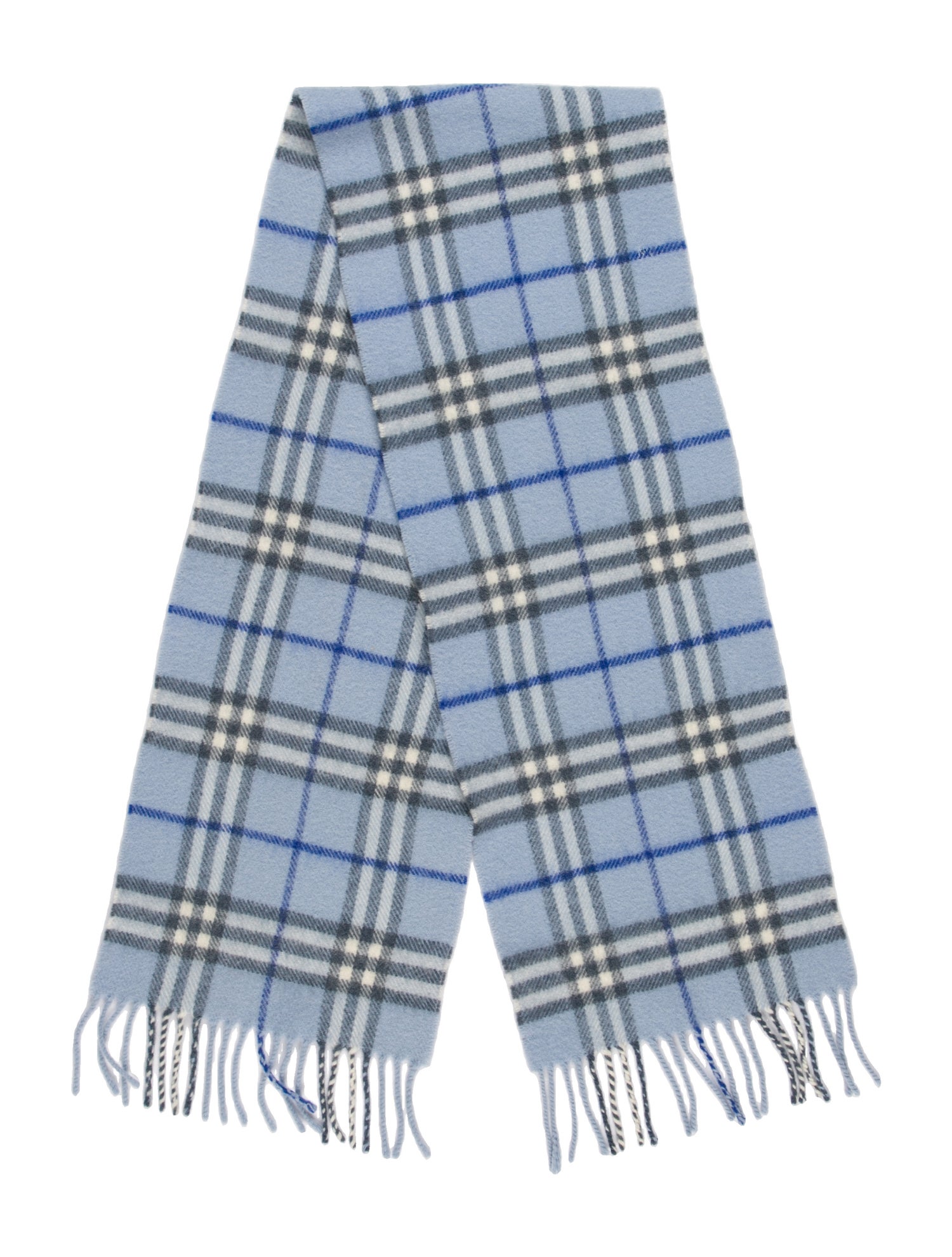 Burberry London Lambswool Striped Scarf