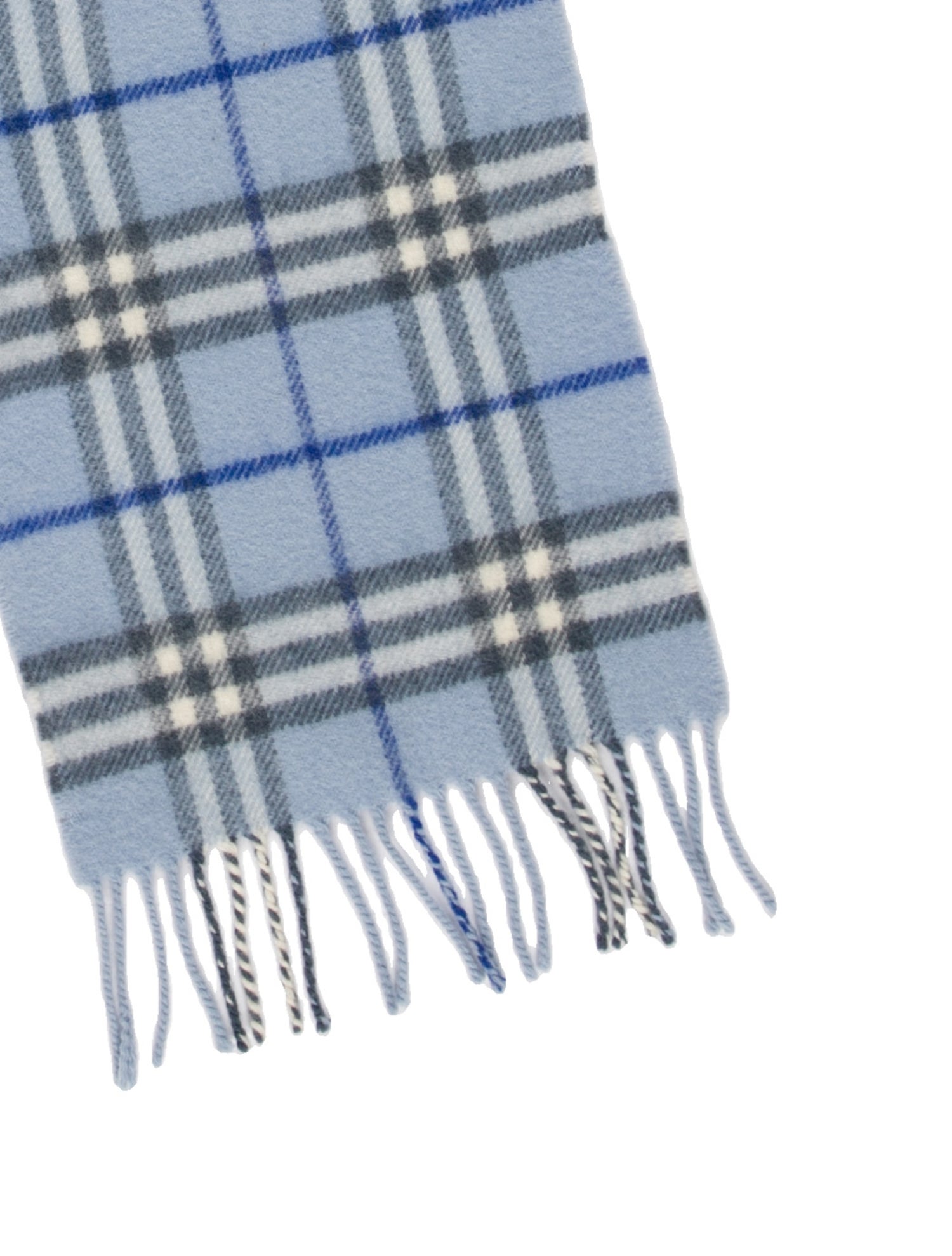 Burberry London Lambswool Striped Scarf