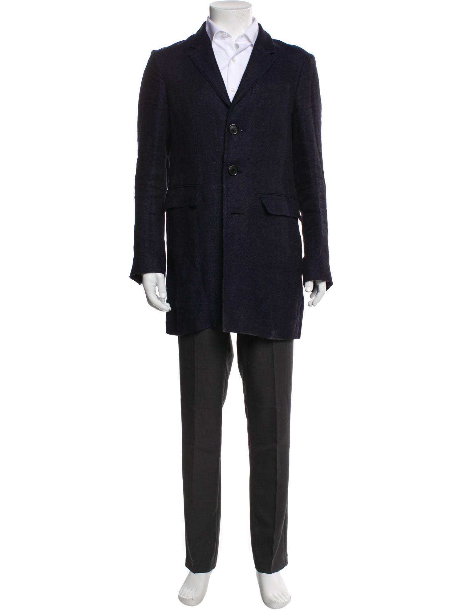 Burberry London Linen Overcoat