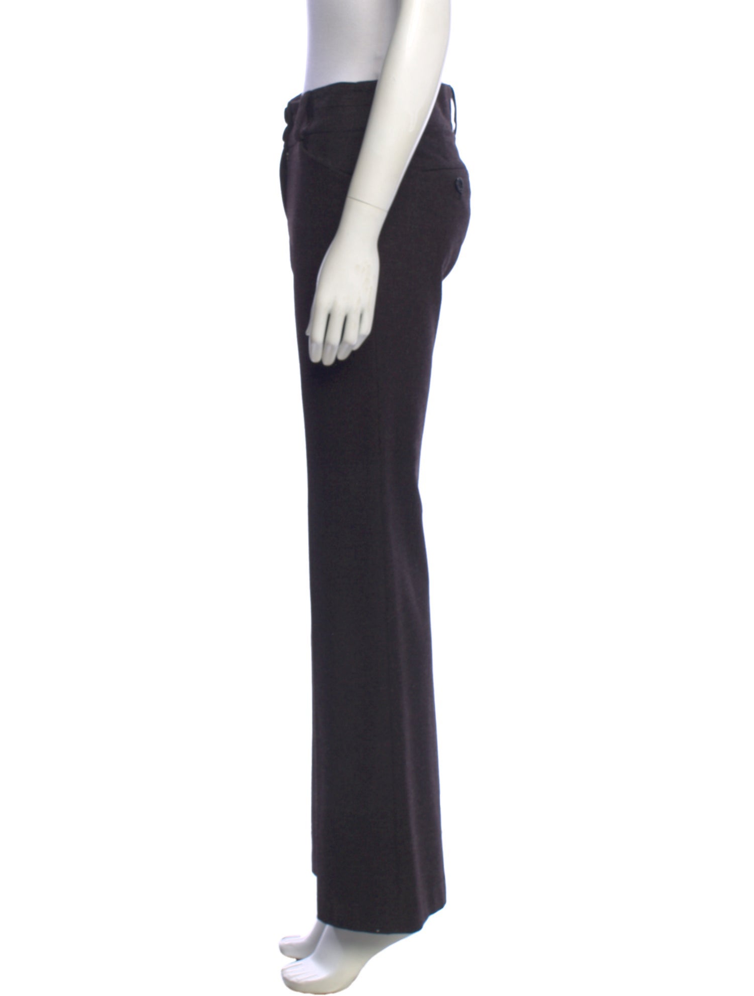 Burberry London Wool Wide Leg Pants