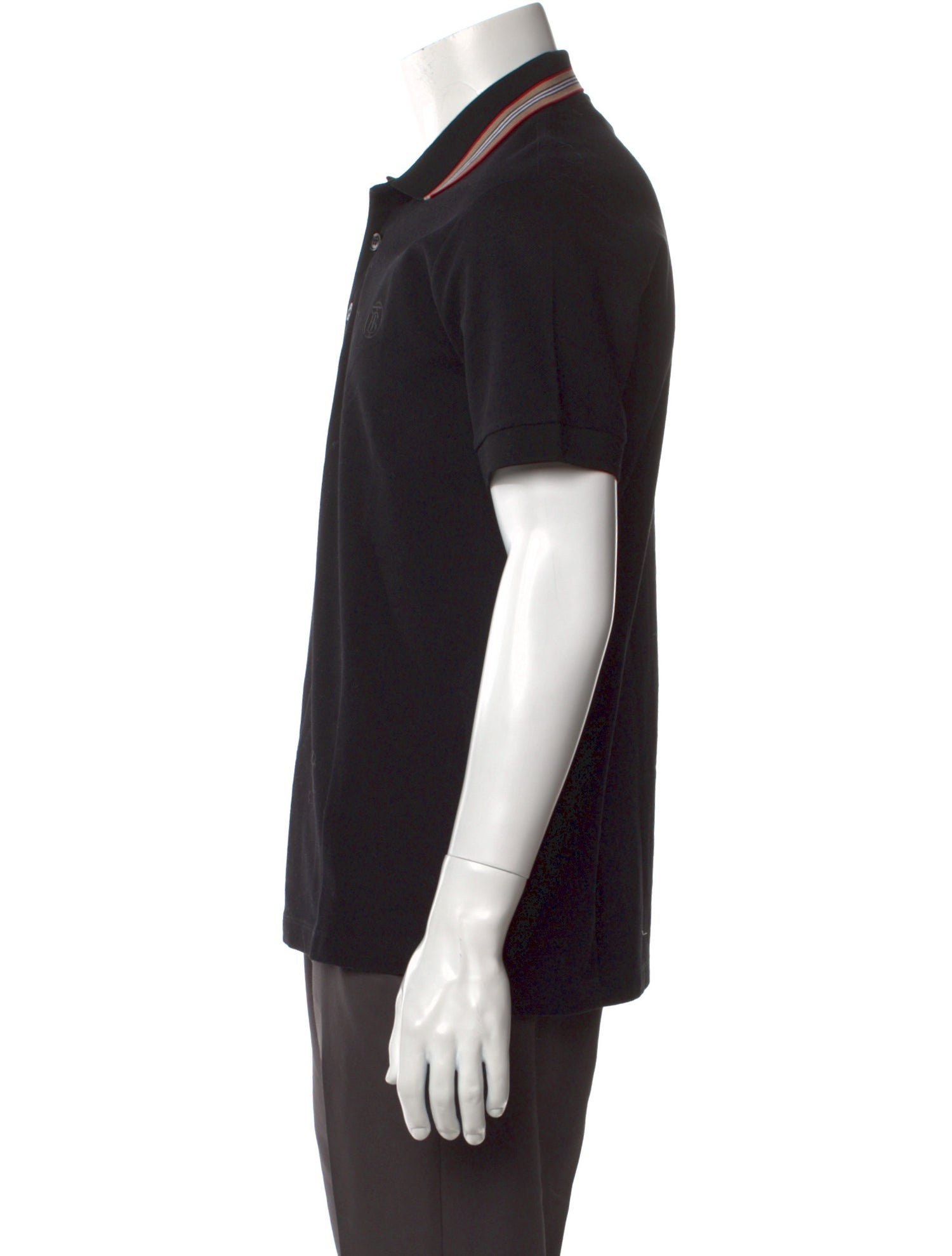 Burberry V-Neck Short Sleeve Polo Shirt w/ Tags