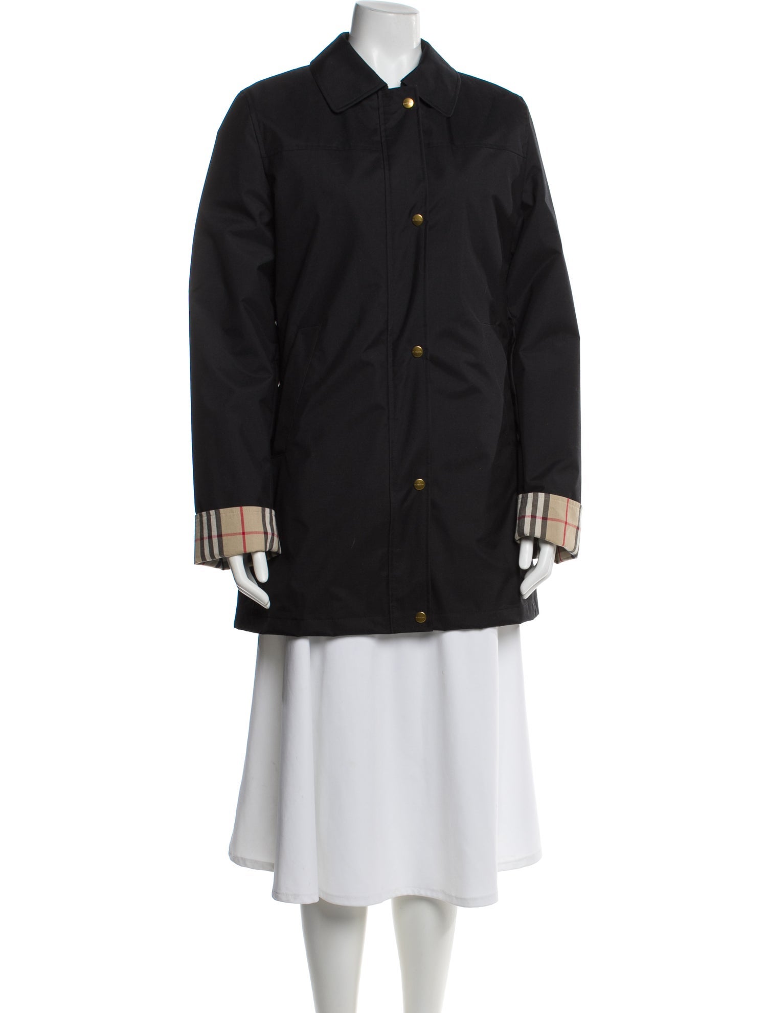 Burberry London Wool Trench Coat