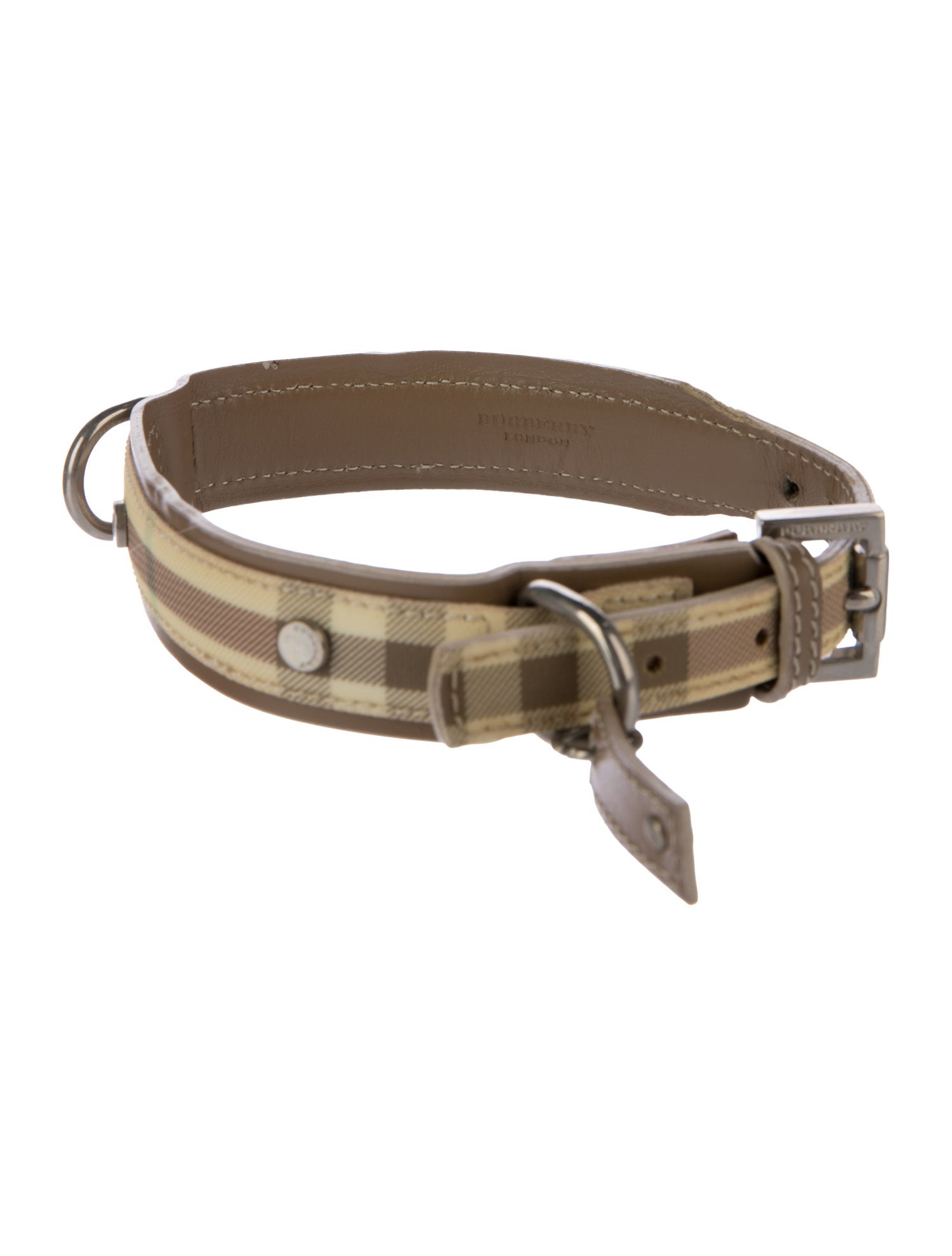 Burberry London Nova Check Dog Collar