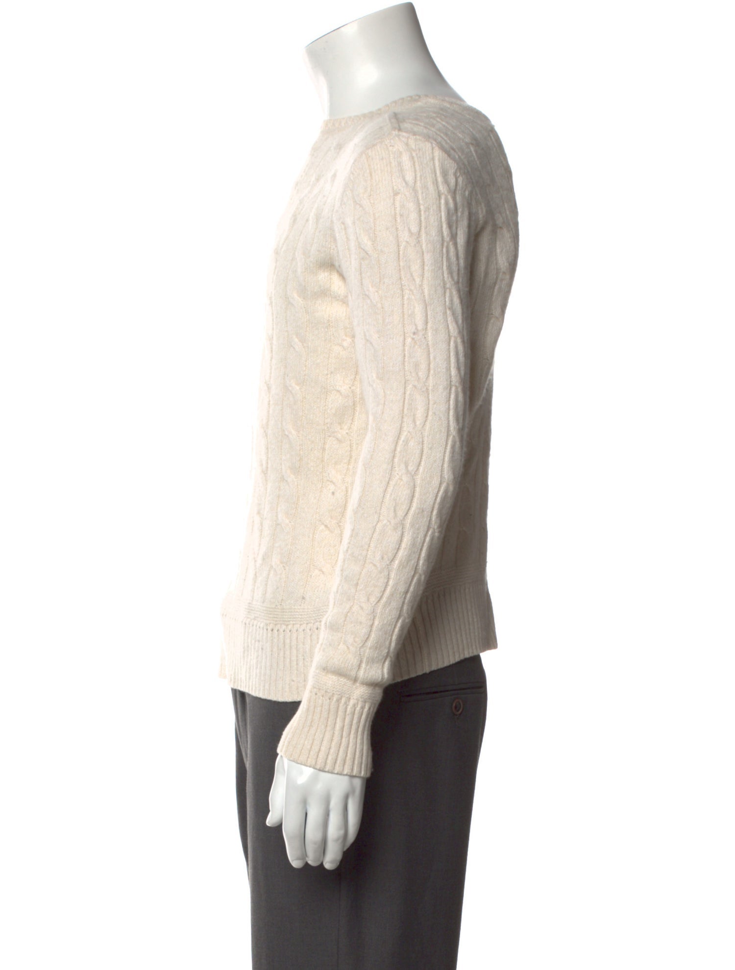 Burberry Crew Neck Long Sleeve Pullover