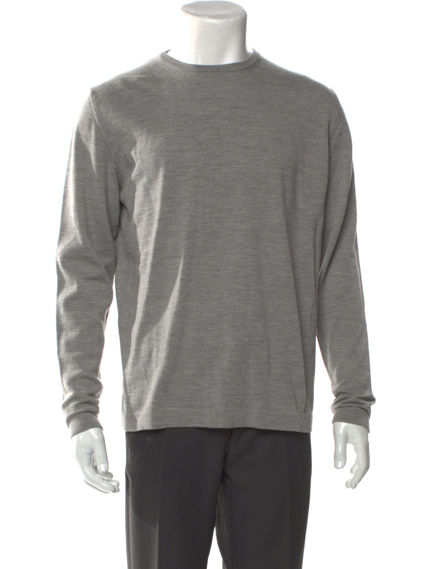 Burberry London House Check Pattern Merino Wool Pullover