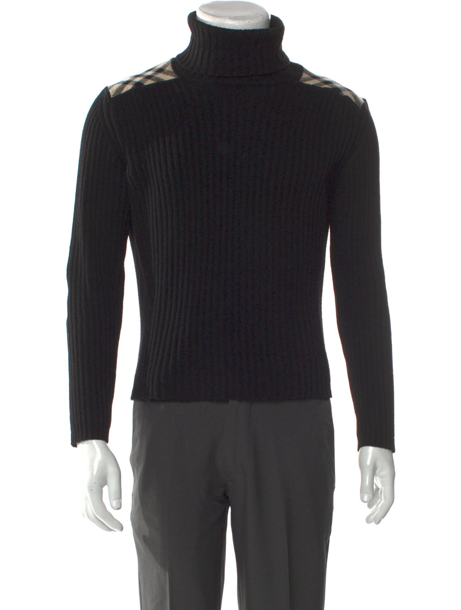 Burberry London Merino Wool Turtleneck Pullover
