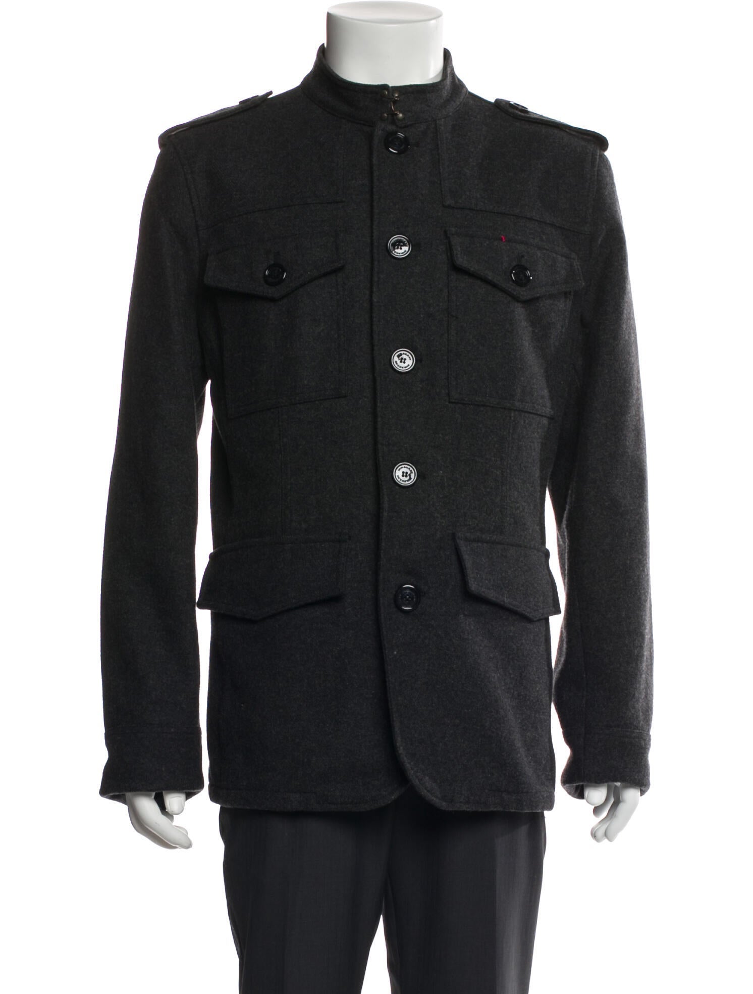 Burberry London Wool Utility Jacket