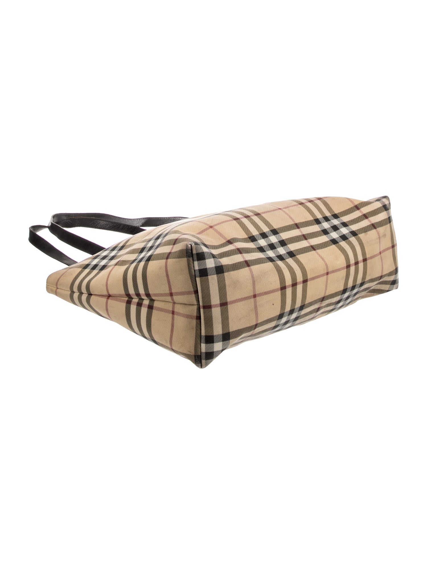 Burberry London Nova Check Tote - Neutrals Totes, Handbags