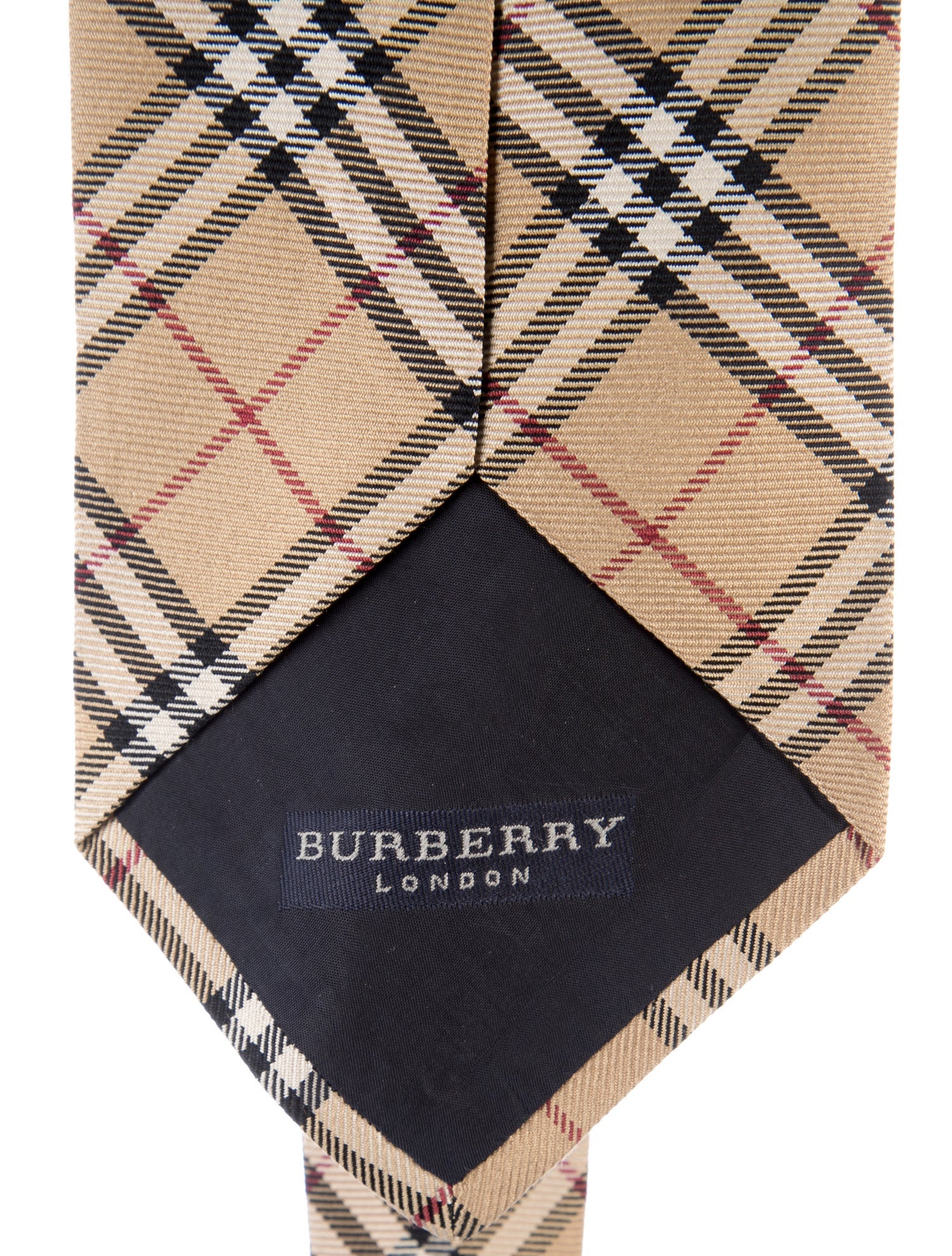 Burberry London Check Silk Tie