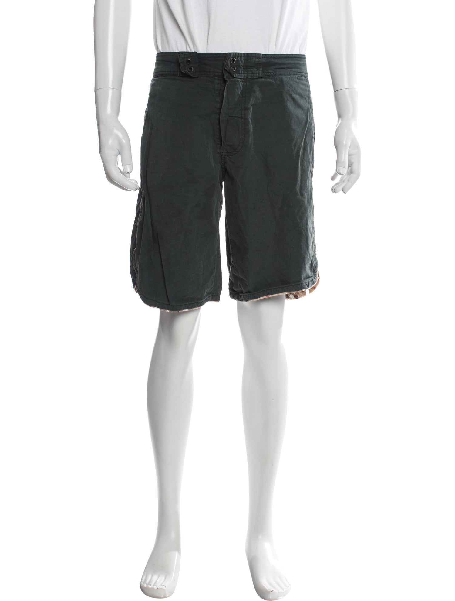 Burberry London House Check Pattern Shorts