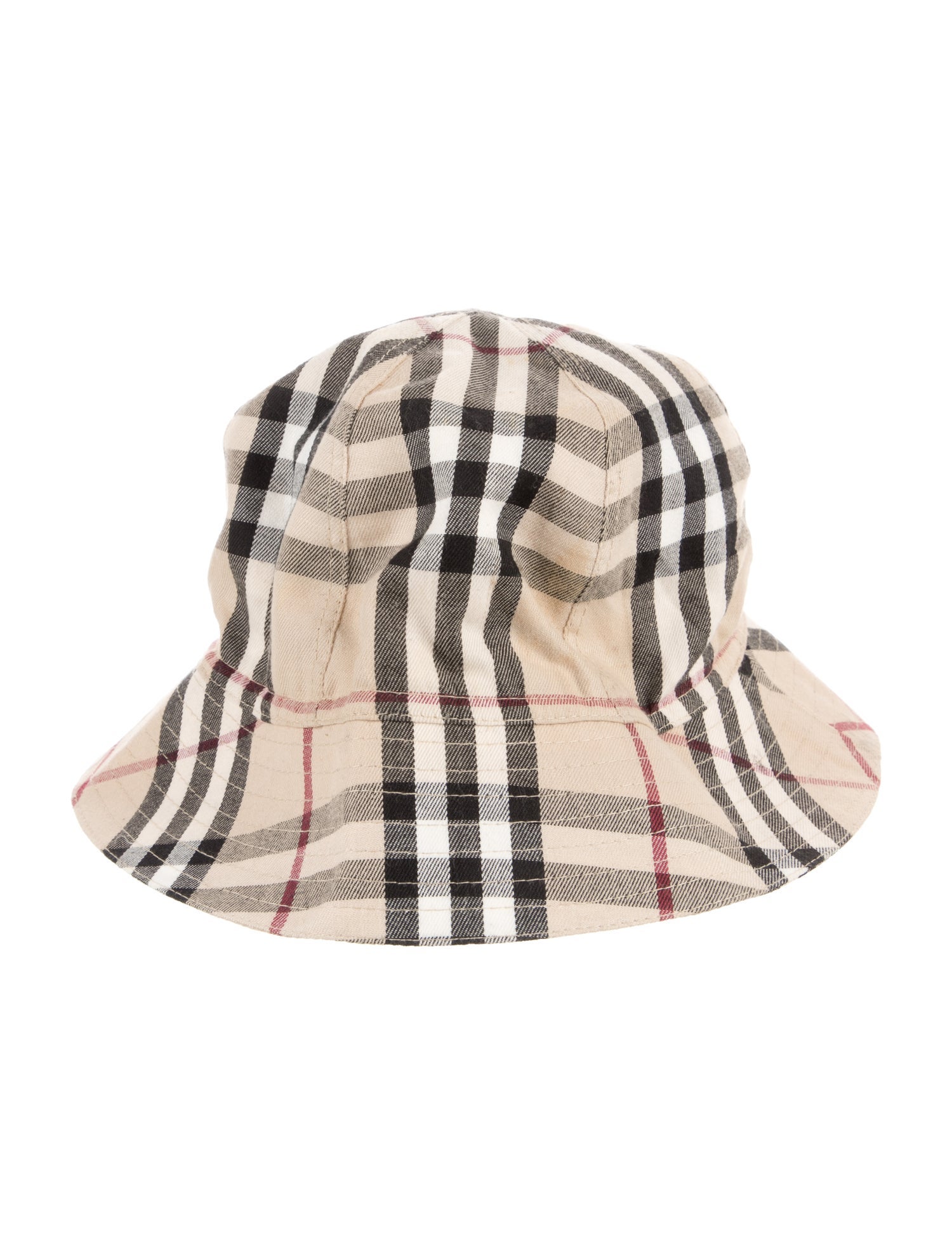 Burberry London Nova Check Bucket Hat - Neutrals Hats, Accessories