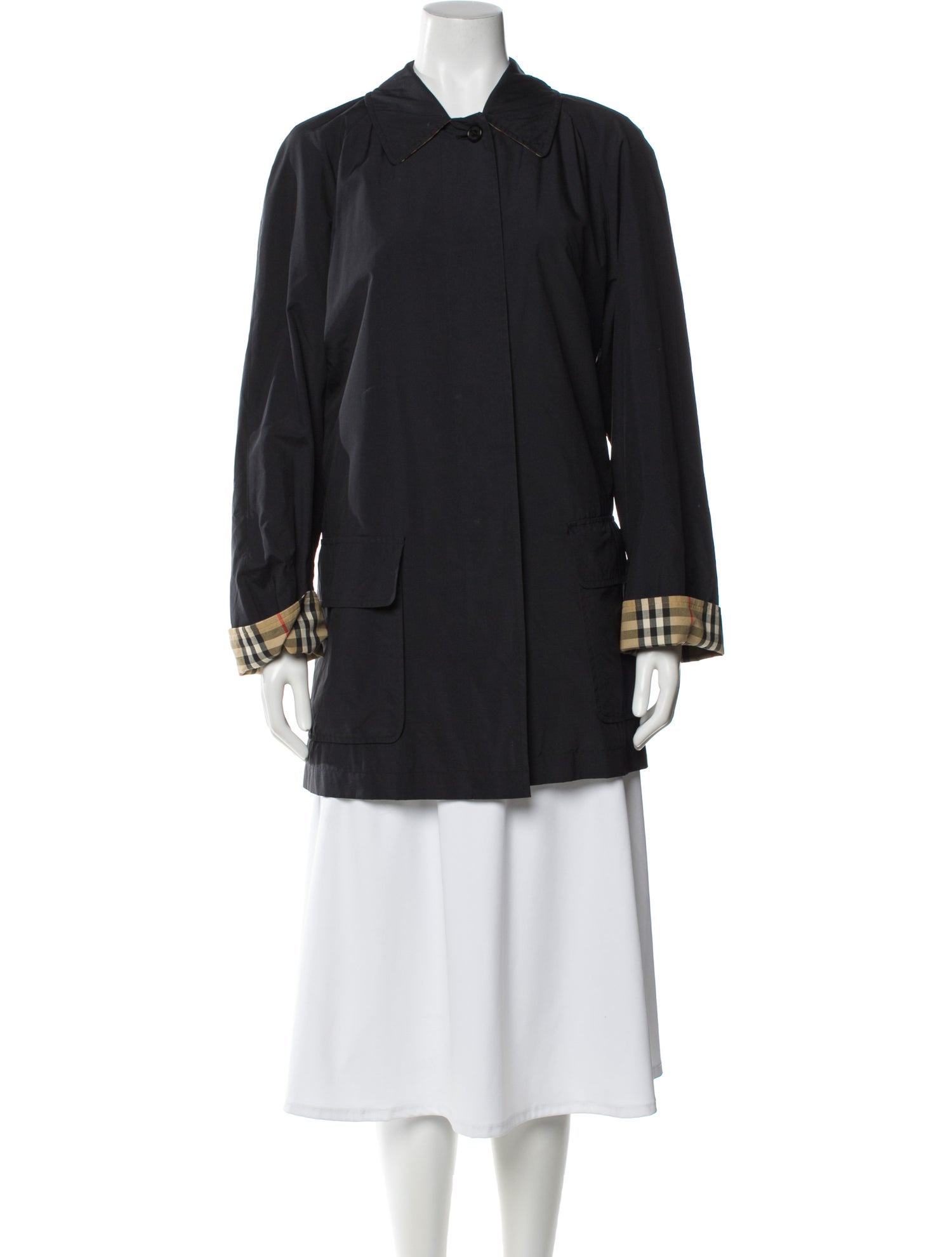 Burberry's Nylon Trench Coat