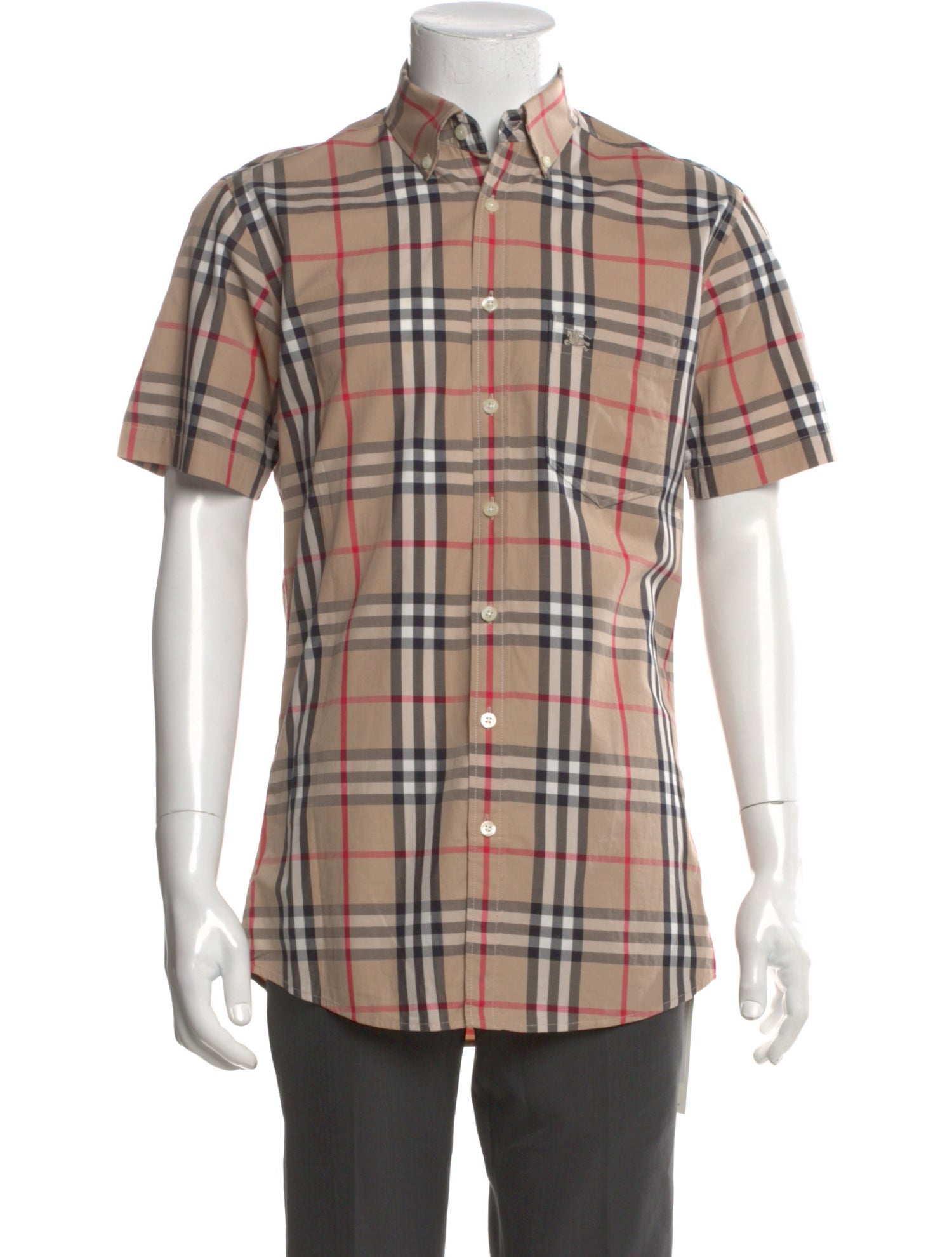 Burberry London Vintage Nova Check Pattern Shirt