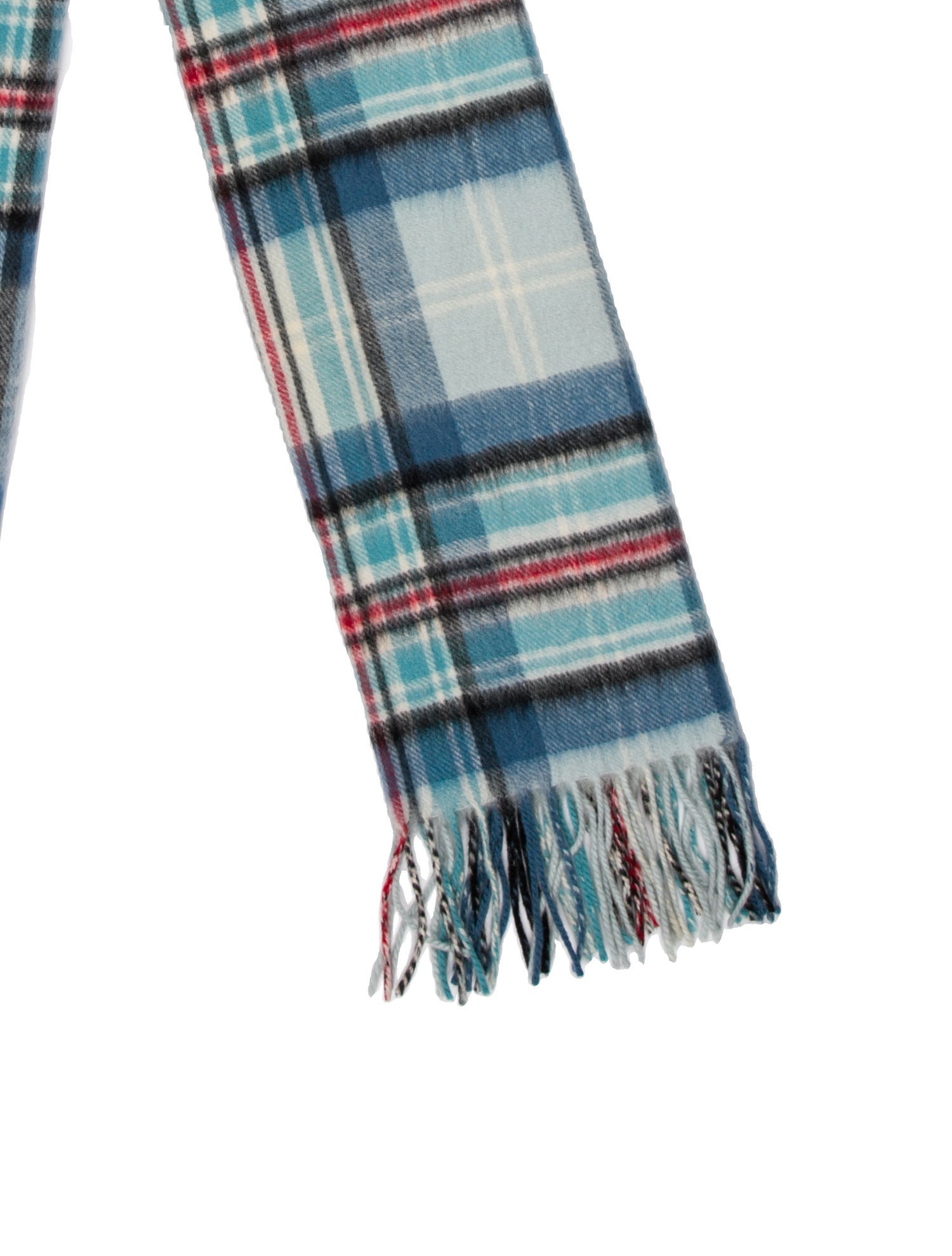 Burberry's Cashmere Nova Check Pattern Scarf