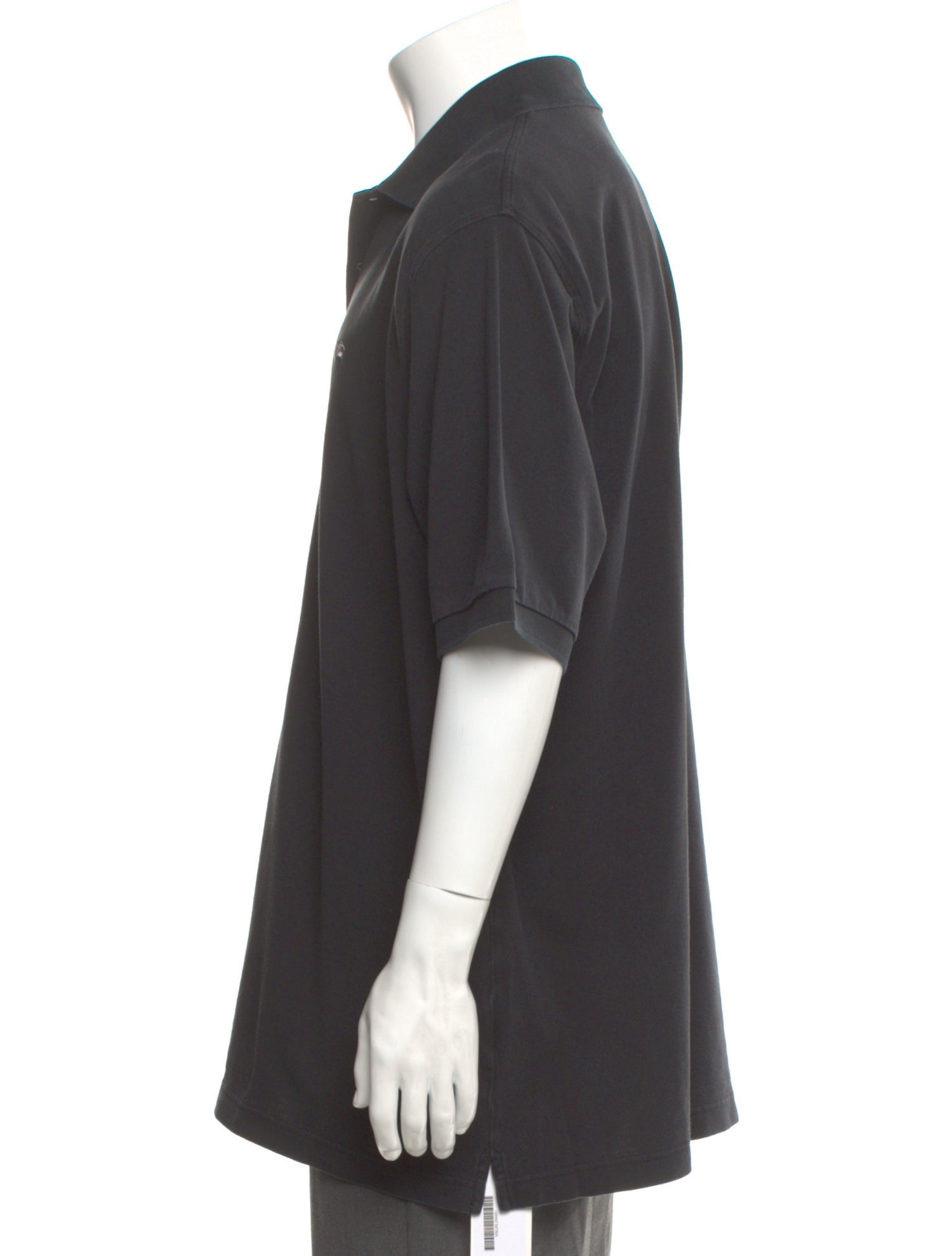 Burberry London House Check Pattern Crew Neck Polo Shirt