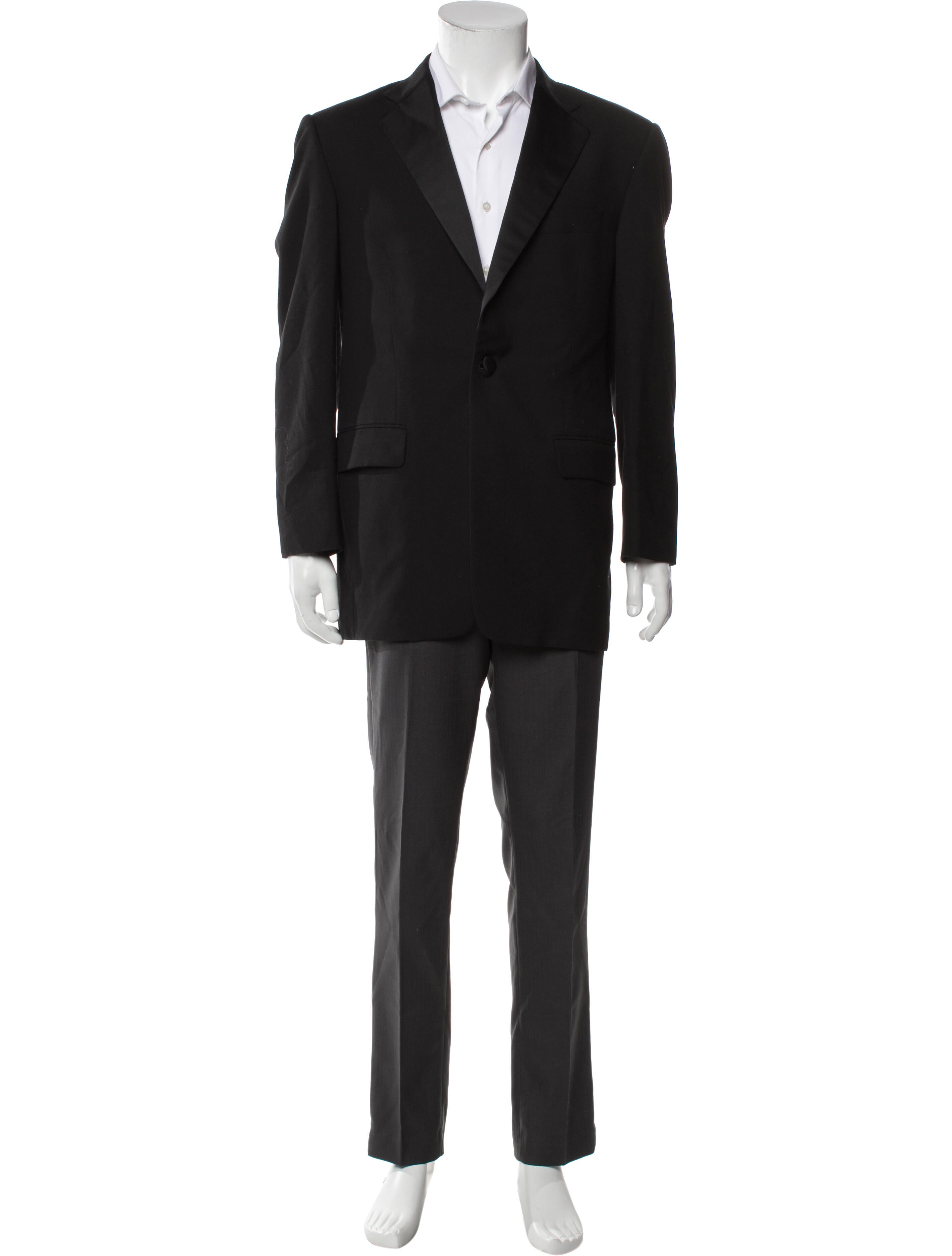 Burberry London Wool Solid Blazer