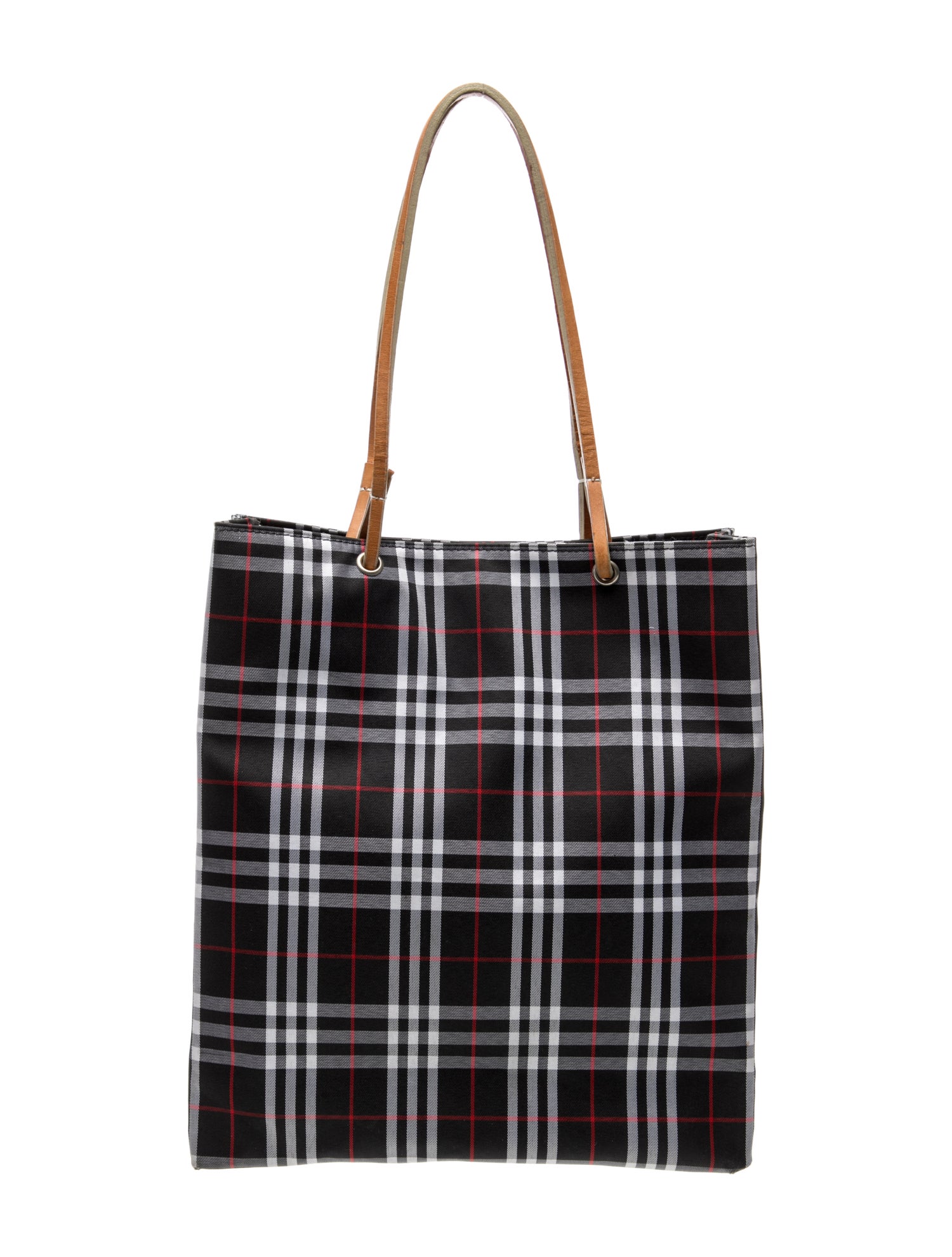 Burberry London Vintage Check Bucket Bag - Black Totes, Handbags
