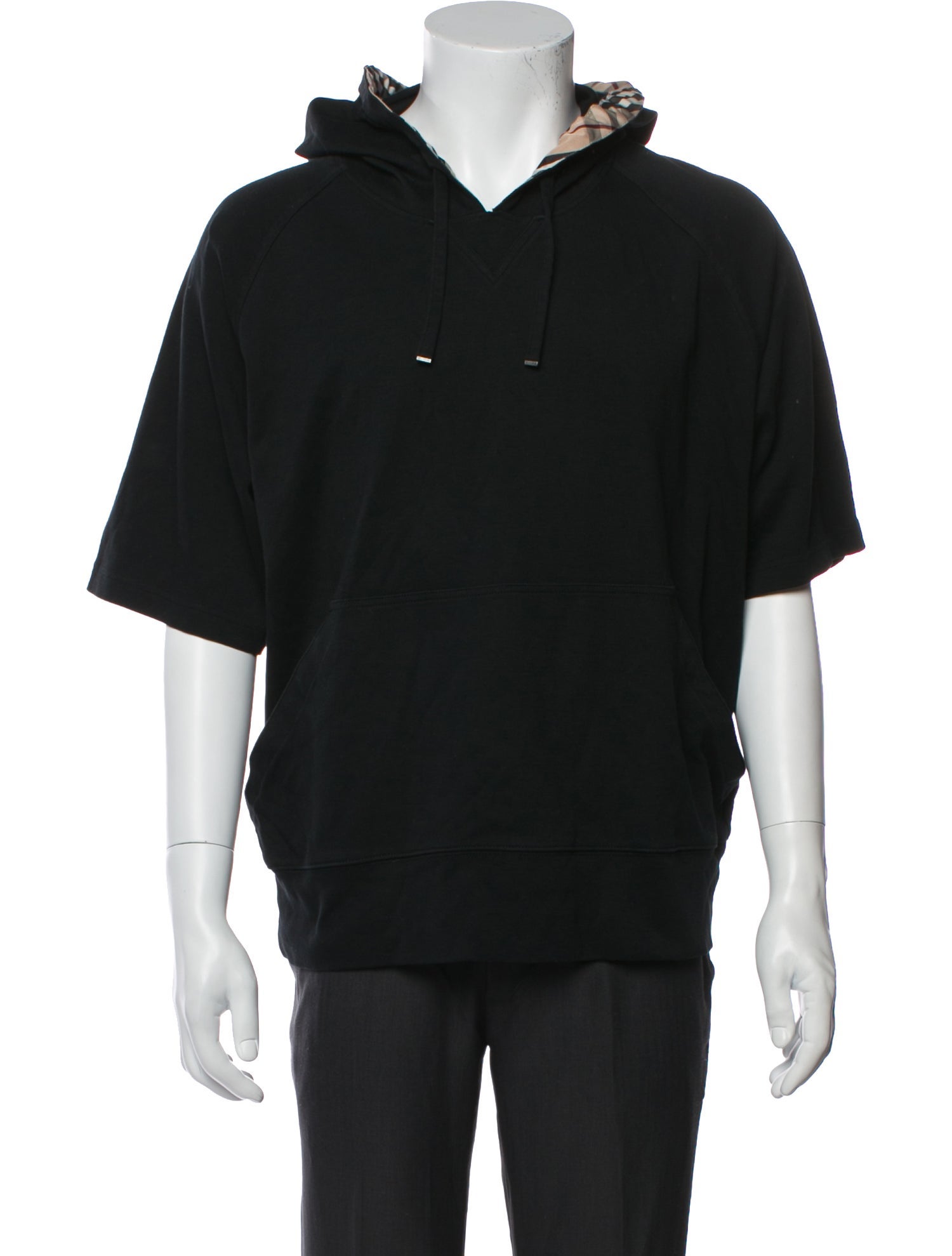 Burberry London Signature Logo V-Neck T-Shirt