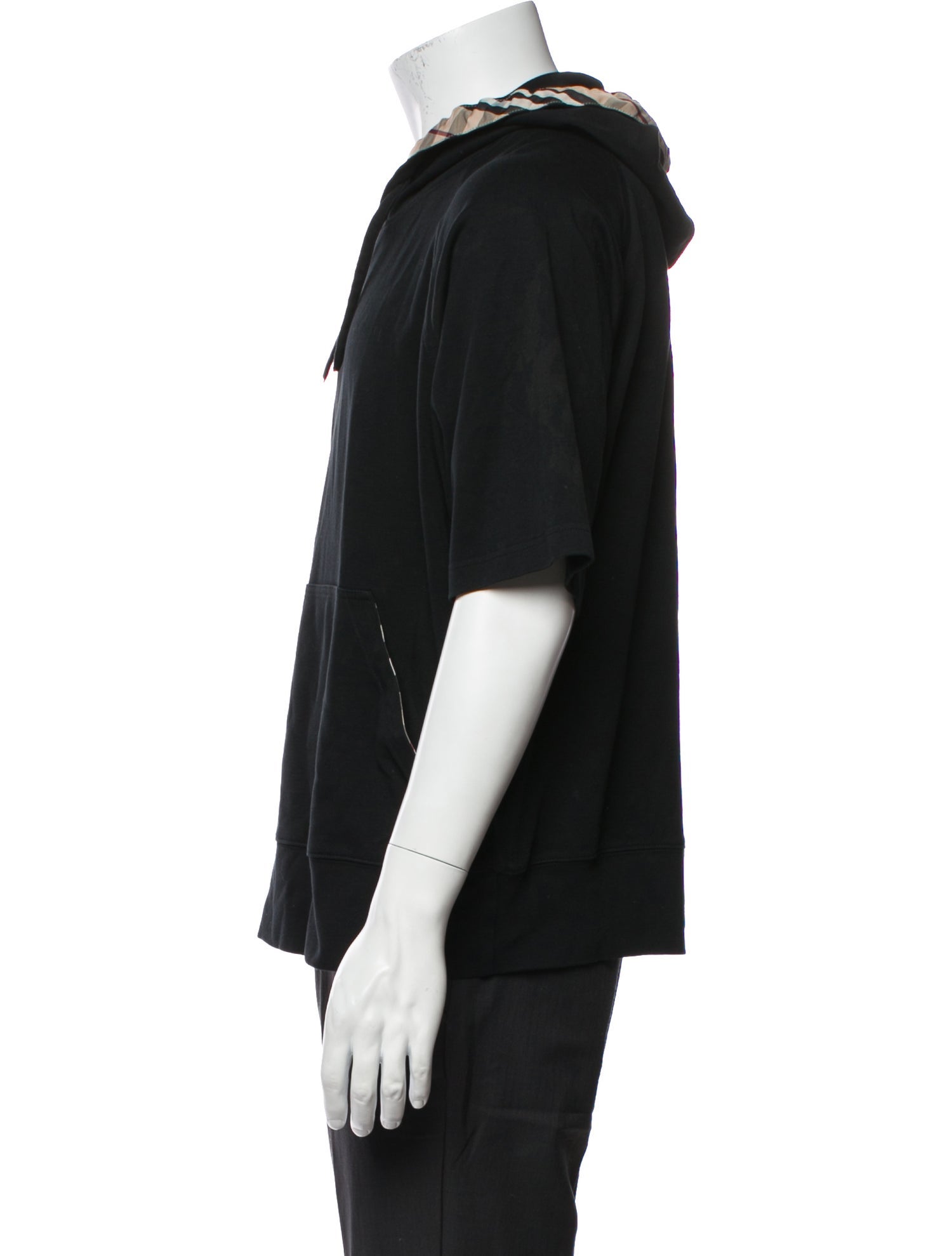 Burberry London Signature Logo V-Neck T-Shirt