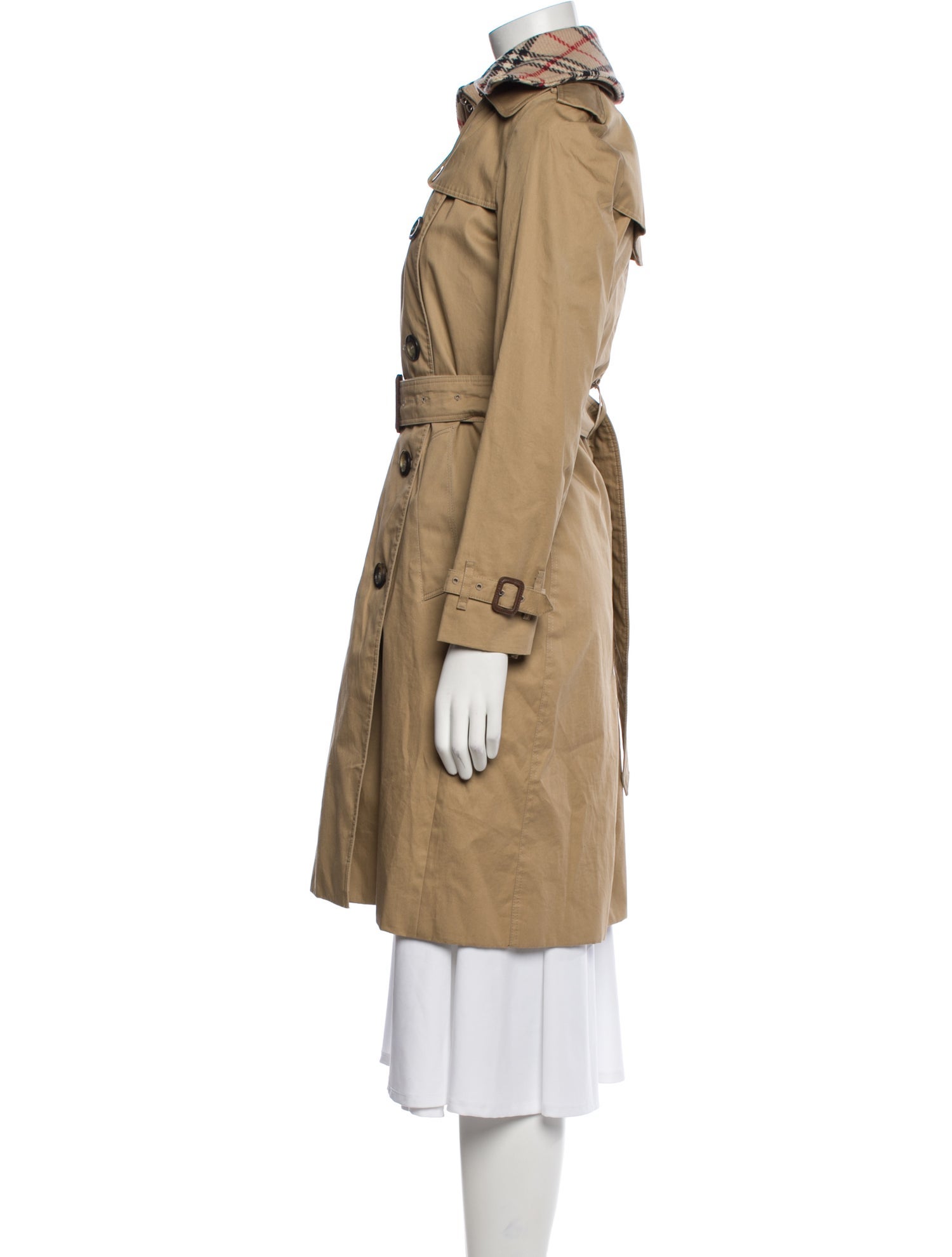 Burberry London Wool Trench Coat