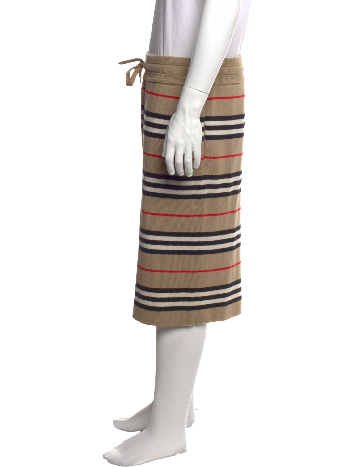 Burberry Merino Wool Jogger Shorts