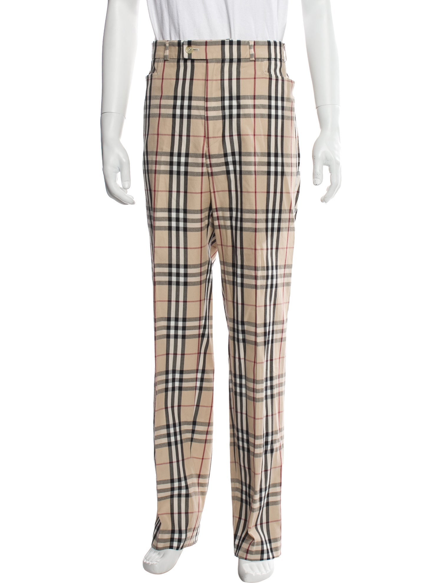 Burberry London House Check Pattern Pants
