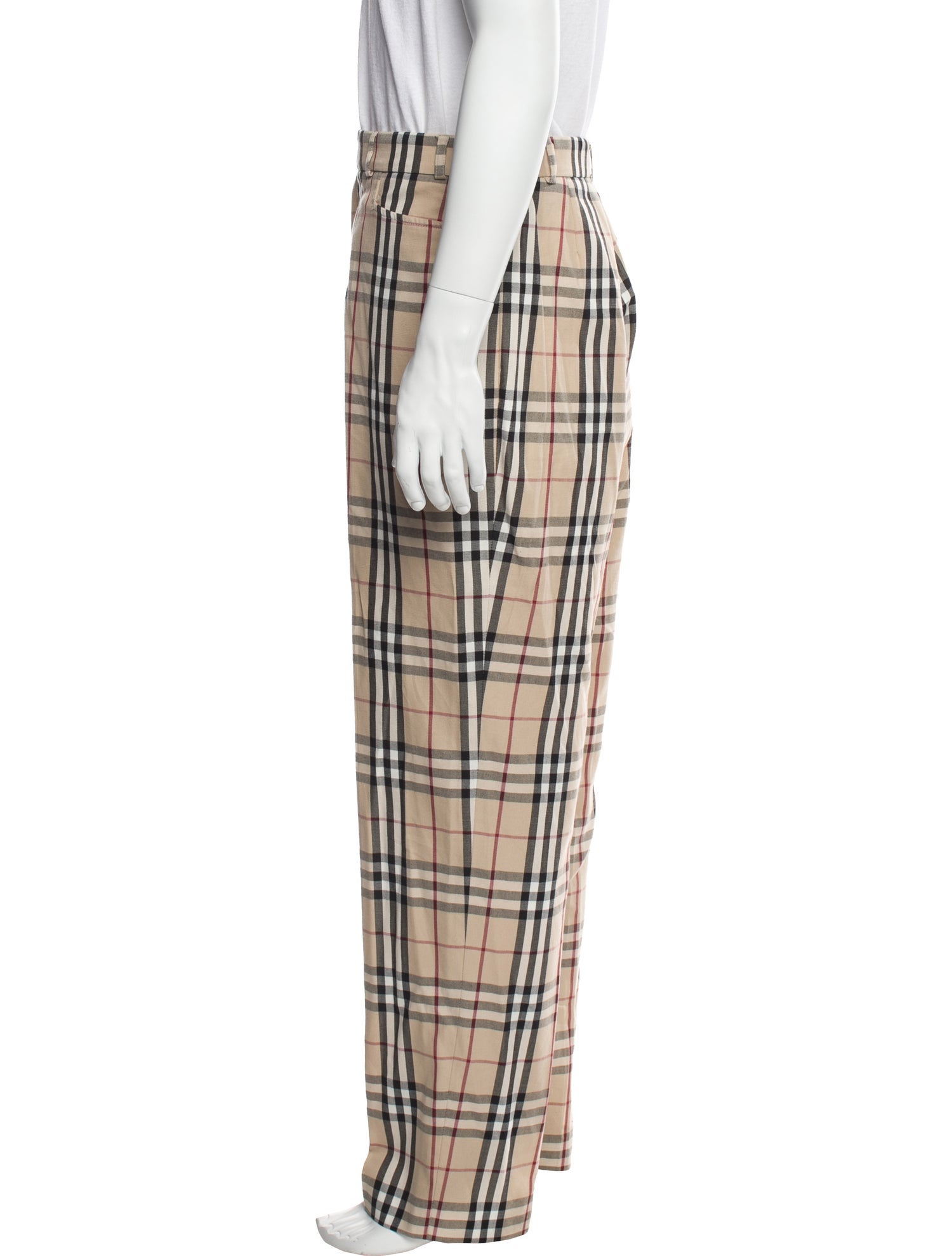 Burberry London House Check Pattern Pants