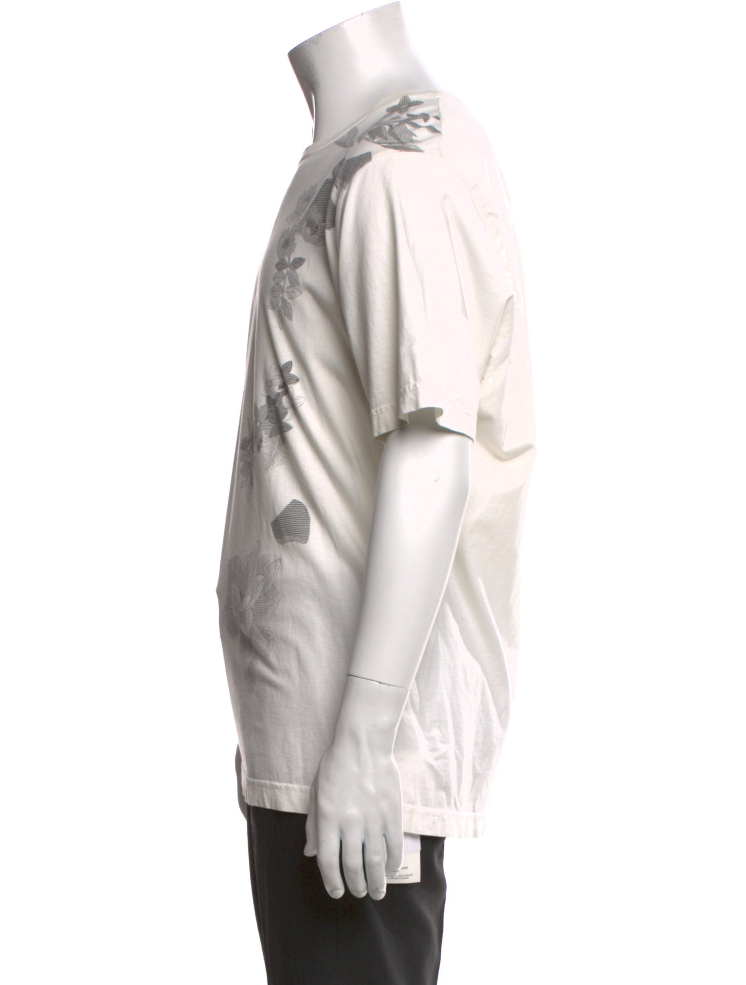 Burberry London Graphic Print Crew Neck T-Shirt