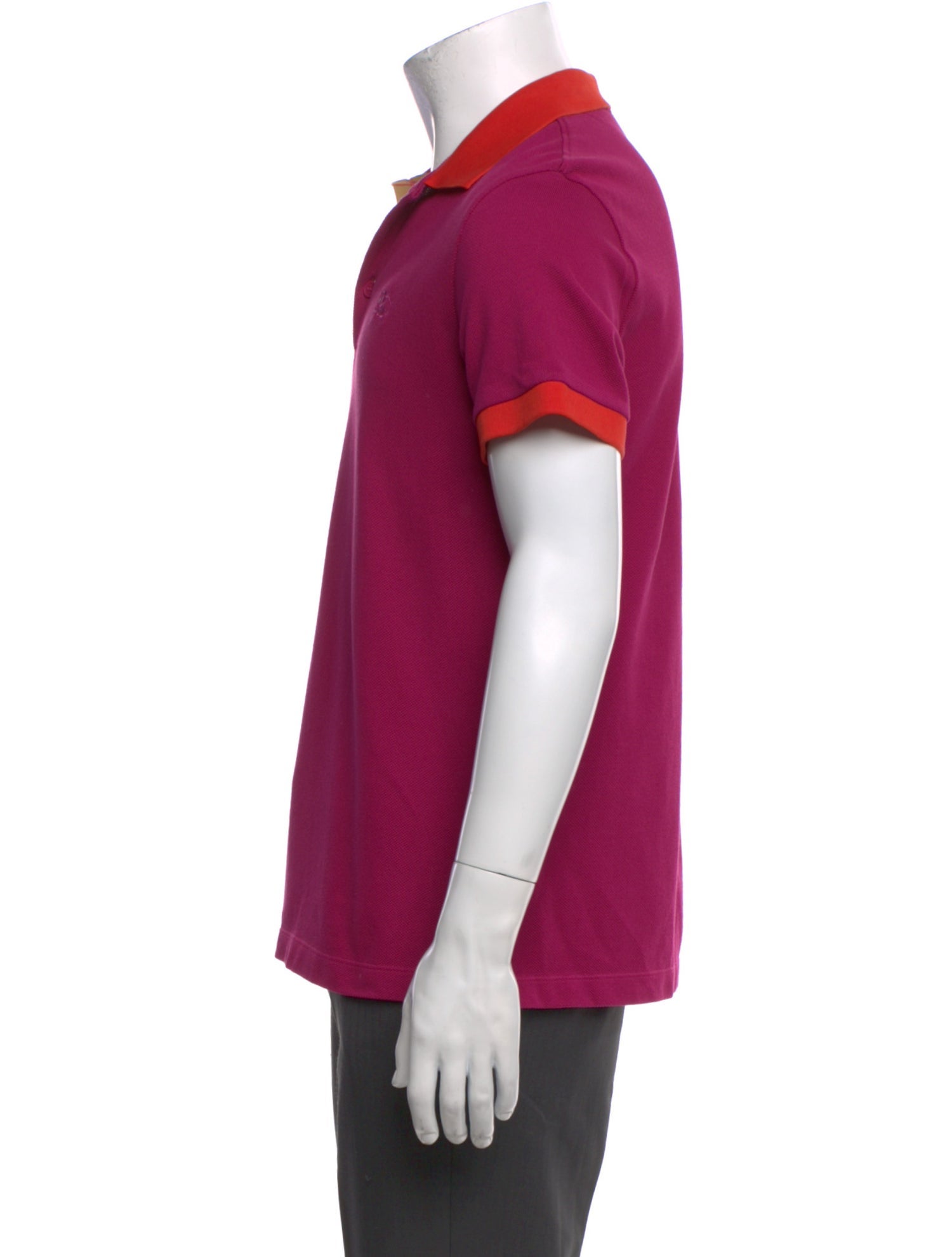 Burberry Collar Short Sleeve Polo Shirt