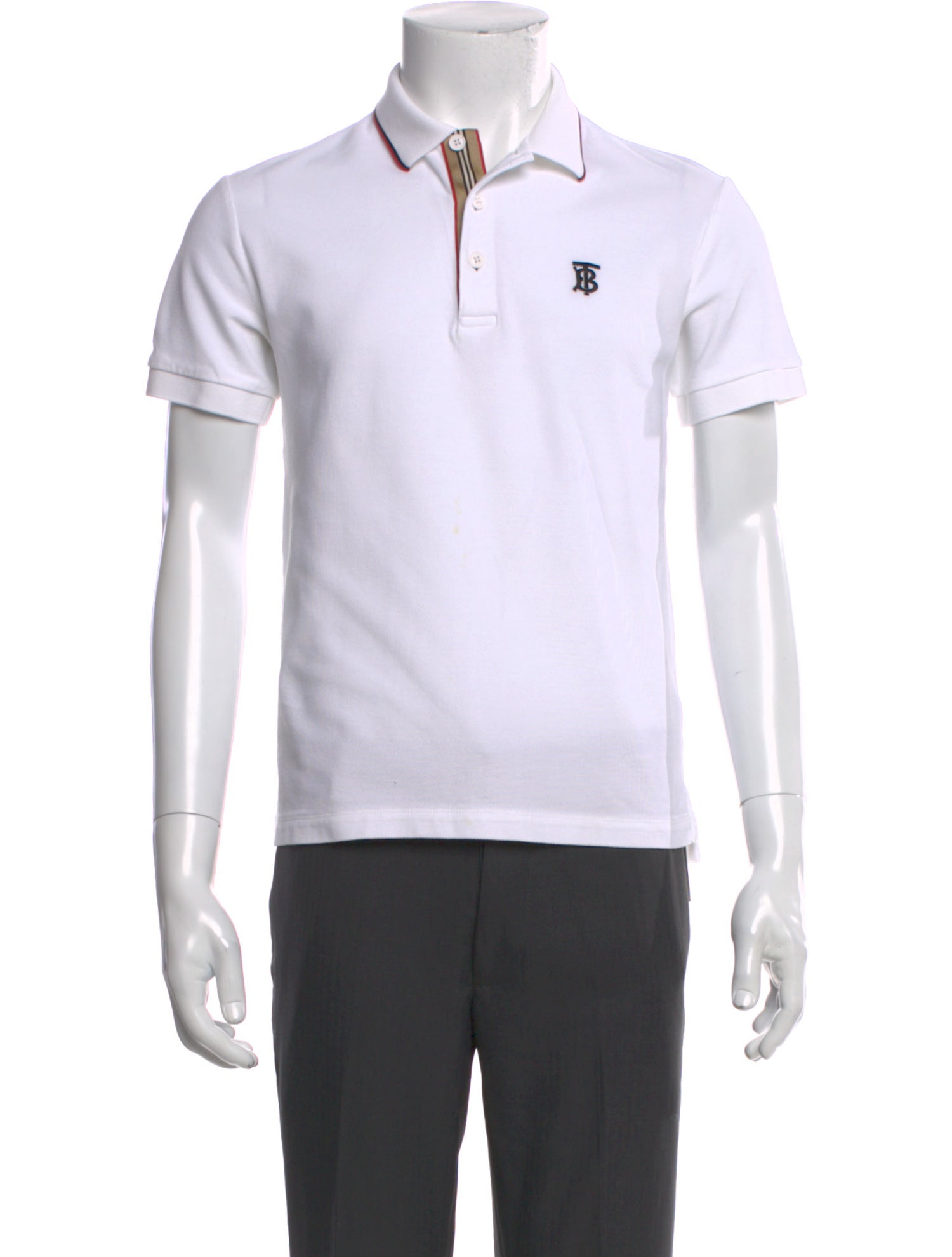 Burberry Collar Short Sleeve Polo Shirt