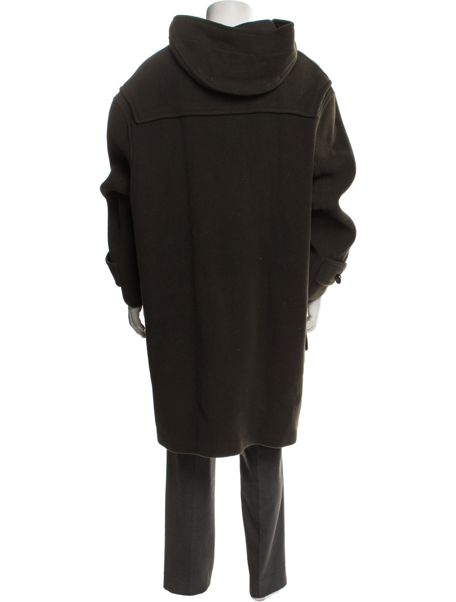 Burberry London Nova Check Pattern Parka - Green Outerwear, Clothing ...