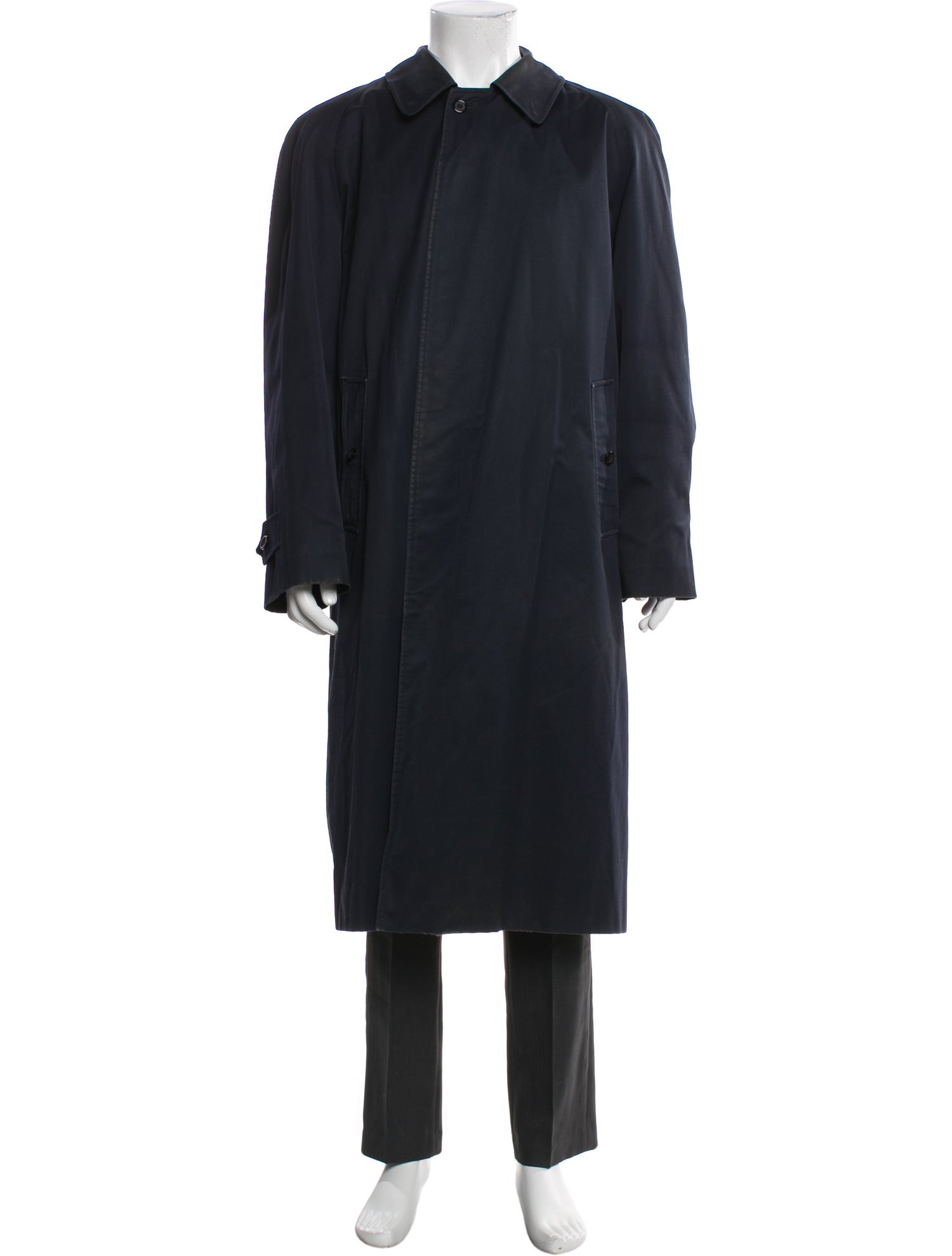 Burberry London Virgin Wool Trench Coat