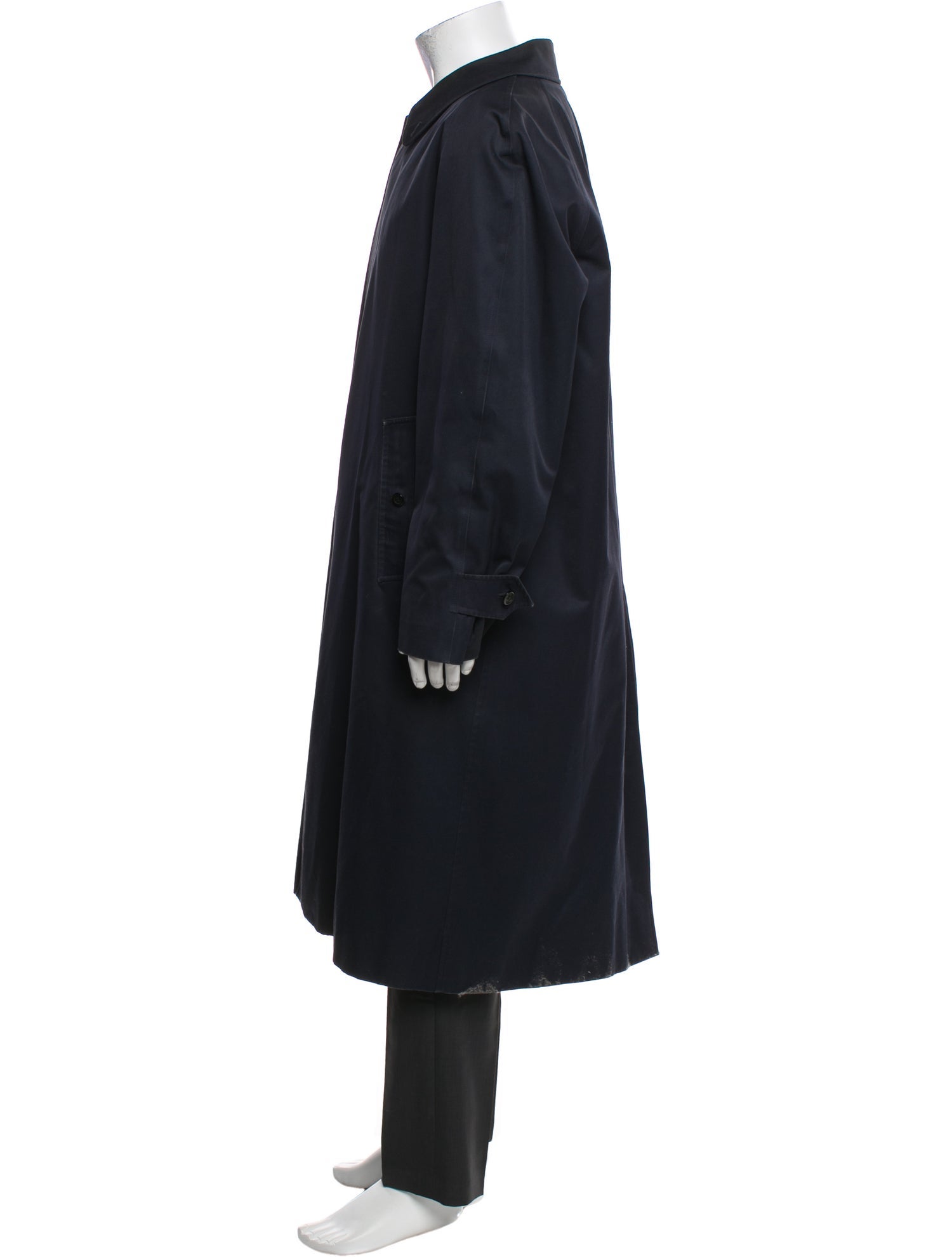 Burberry London Virgin Wool Trench Coat
