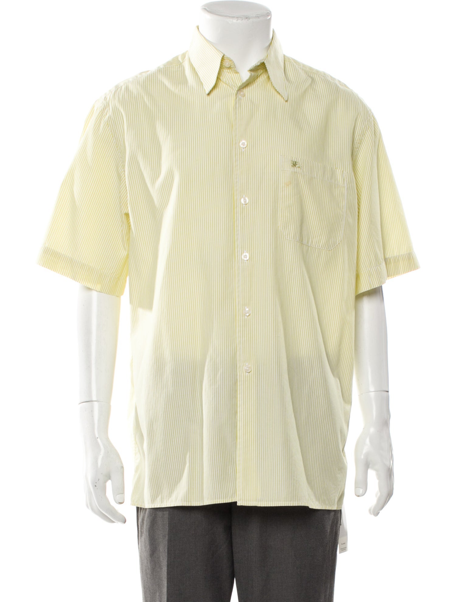 Burberry London Striped Short Sleeve Shirt