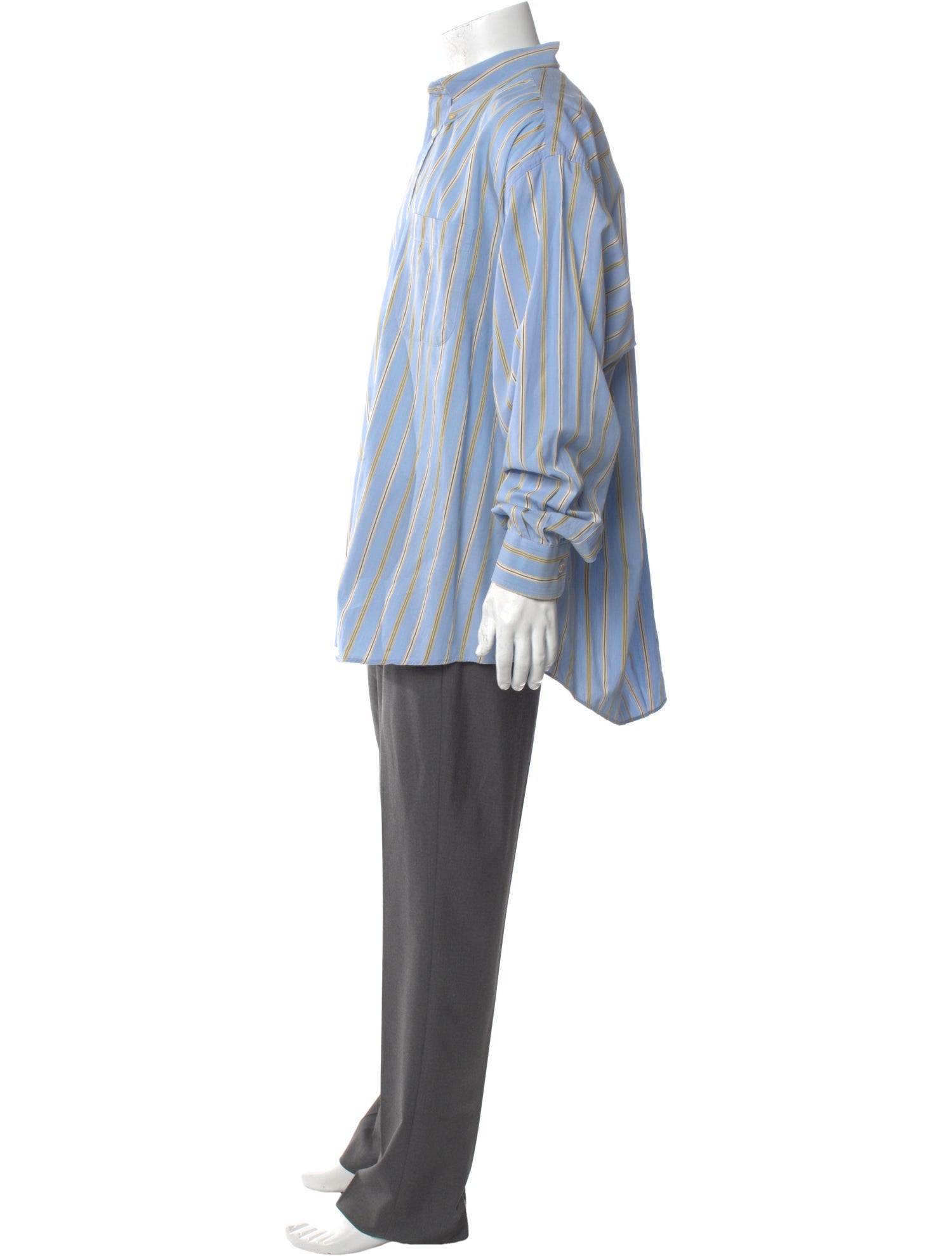 Burberry London Striped Long Sleeve Shirt