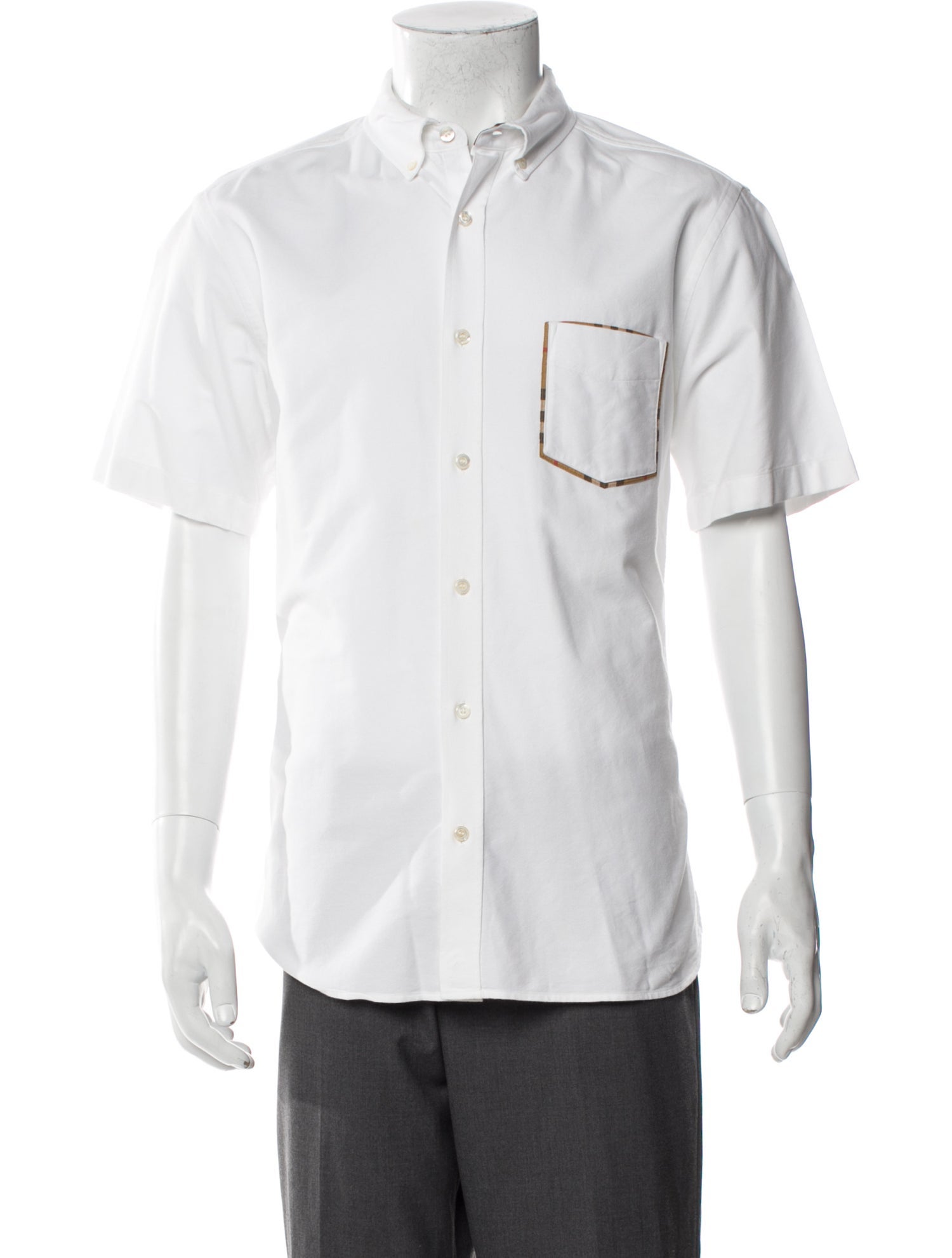 burberry button down dress shirt "BURBERRY LONDON" 2010-2014 pintuck tuxedo-front making it a must Burberry Check Cotton Shirt