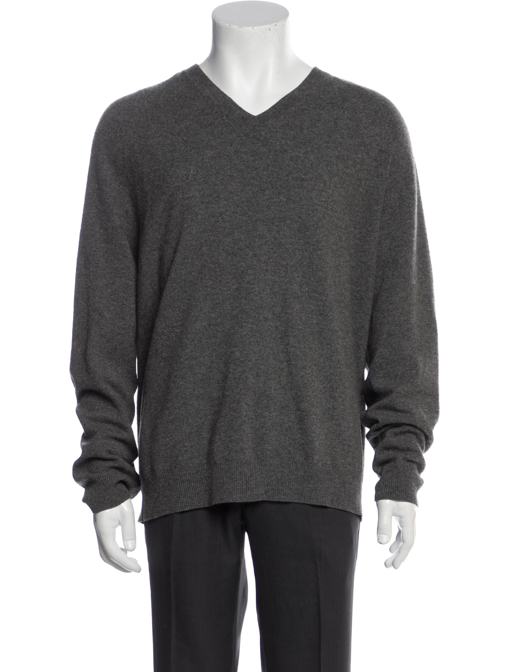 Burberry London Cashmere V-Neck Pullover