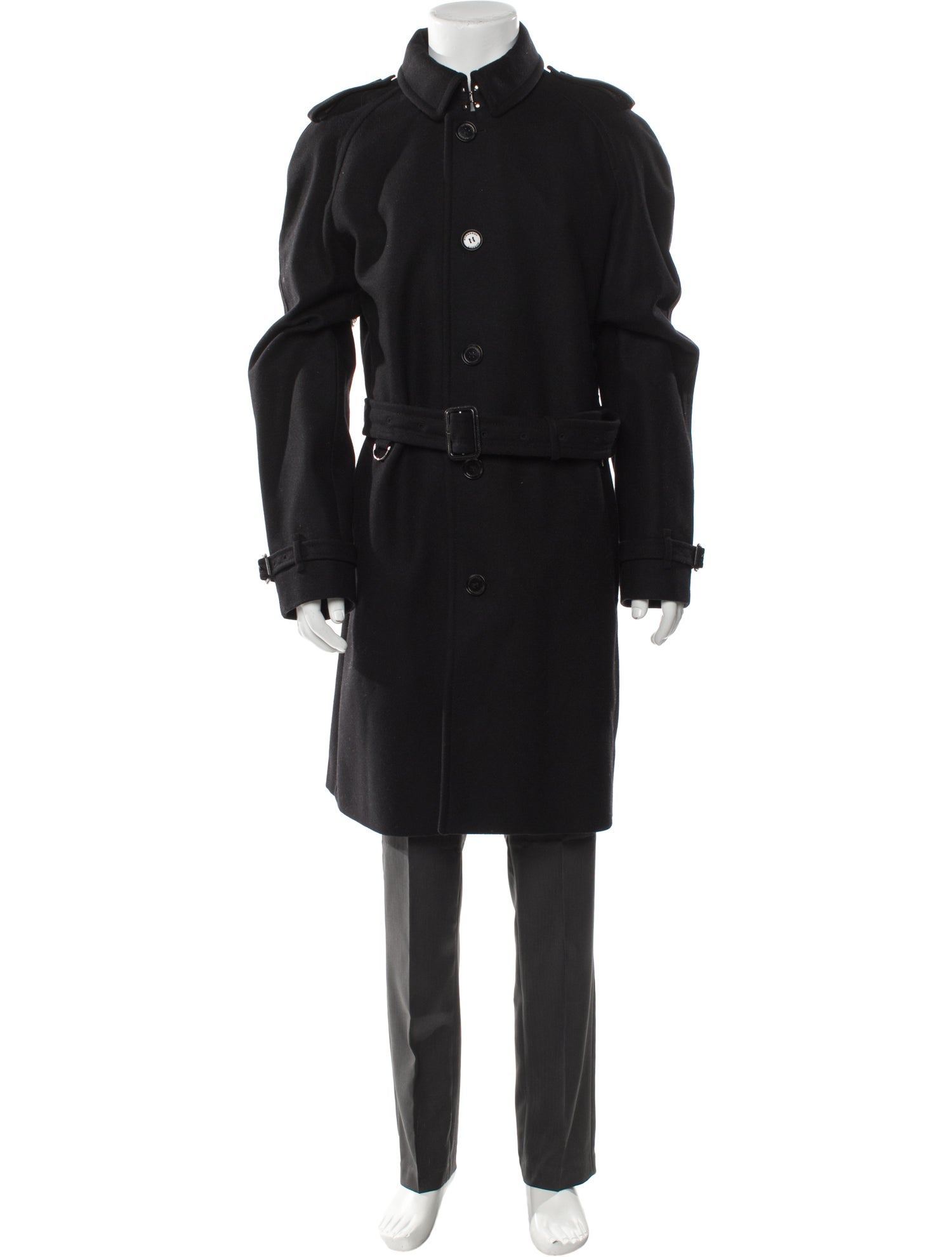 Burberry London Wool Trench Coat