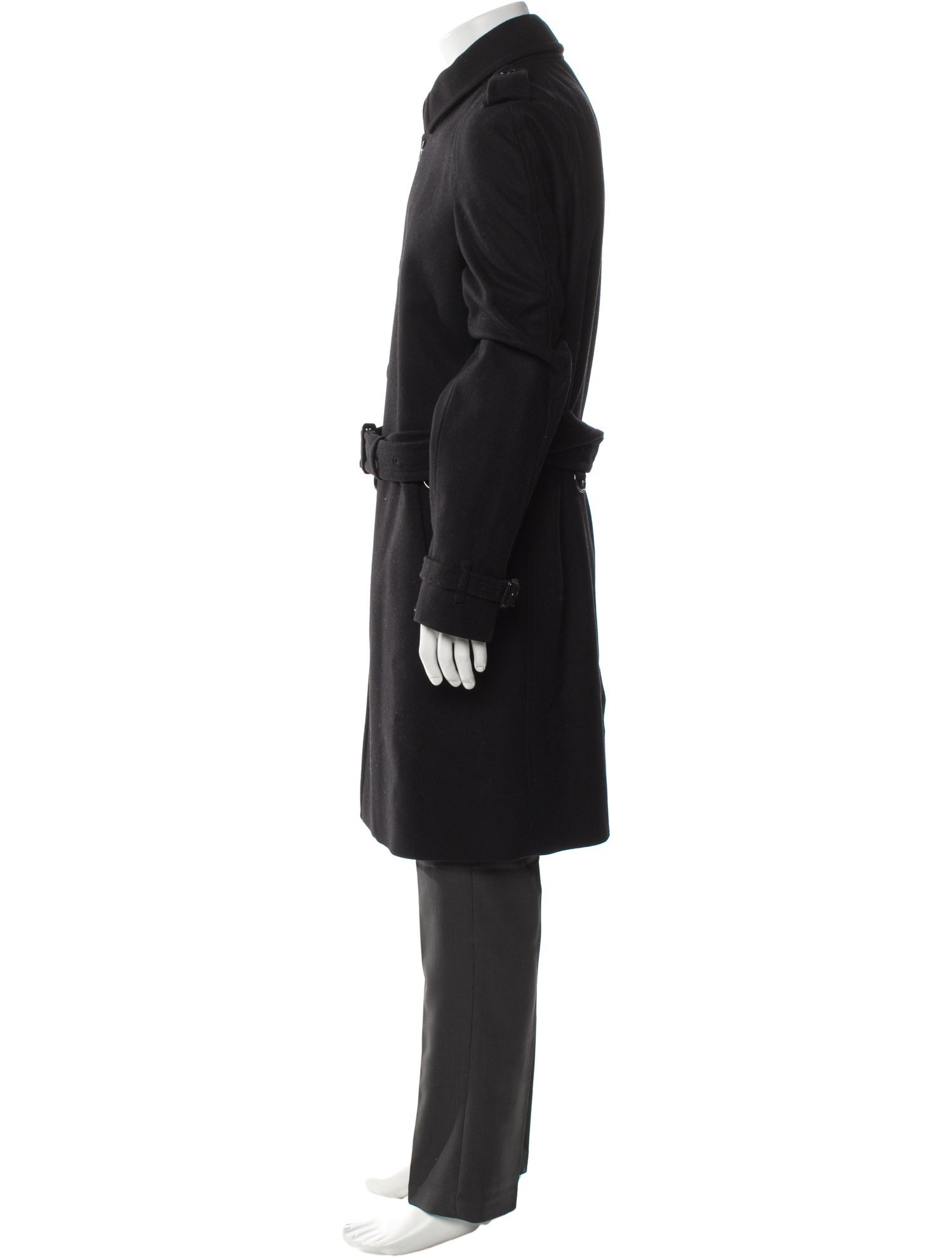 Burberry London Wool Trench Coat