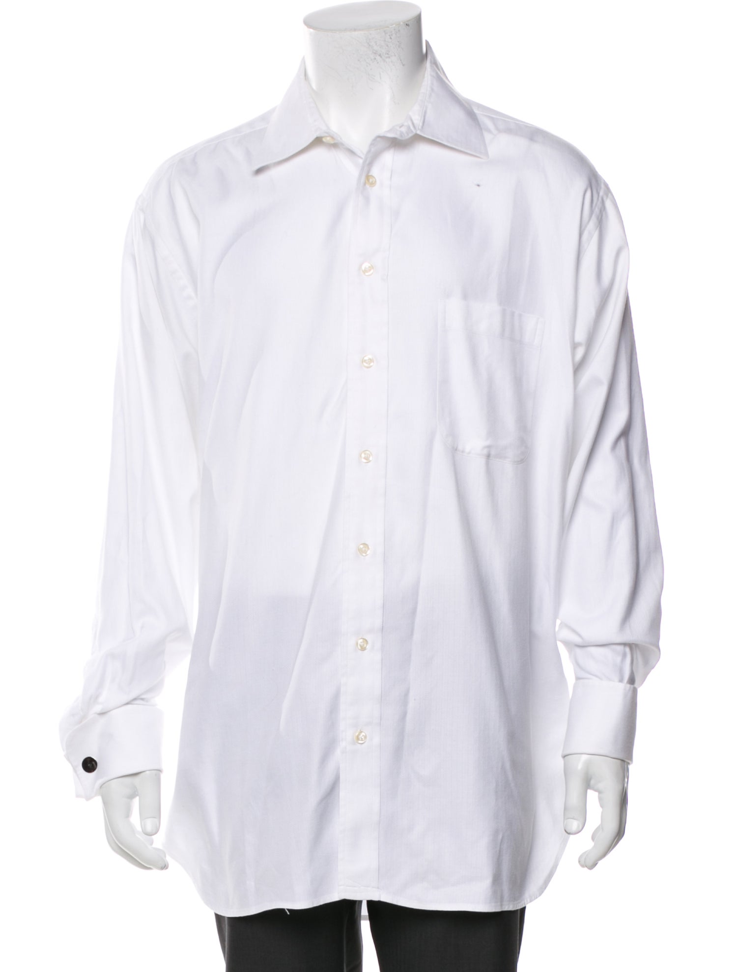 Burberry London Nova Check Pattern Long Sleeve Dress Shirt
