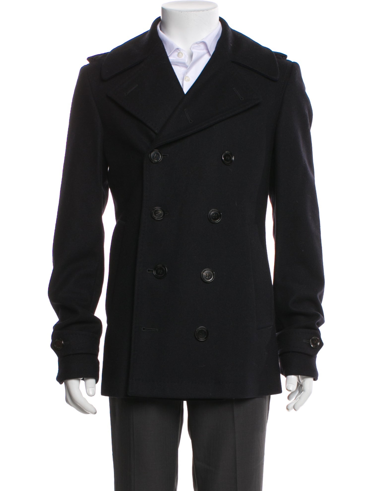 Burberry London Wool Peacoat