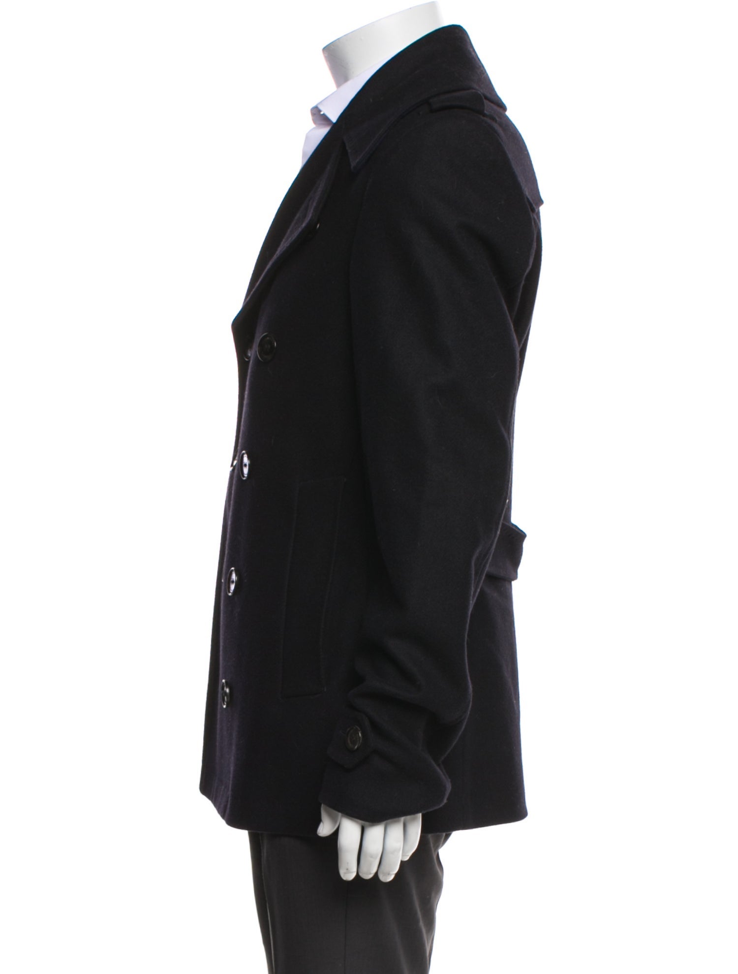 Burberry London Wool Peacoat