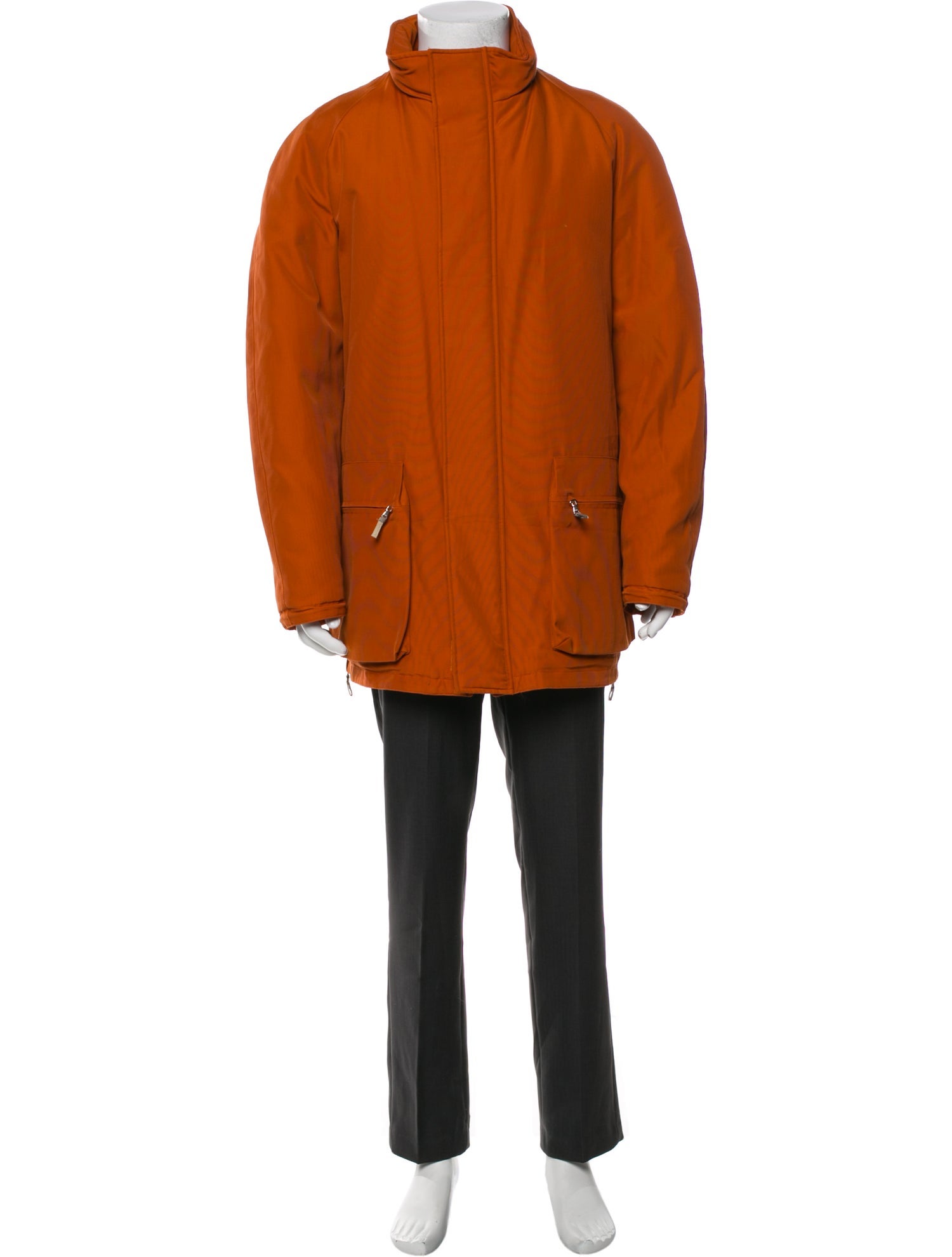 Burberry London Nova Check Pattern Parka