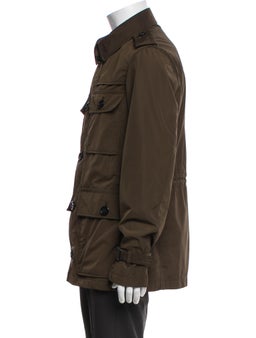 Exploded Check Pattern Utility Jacket