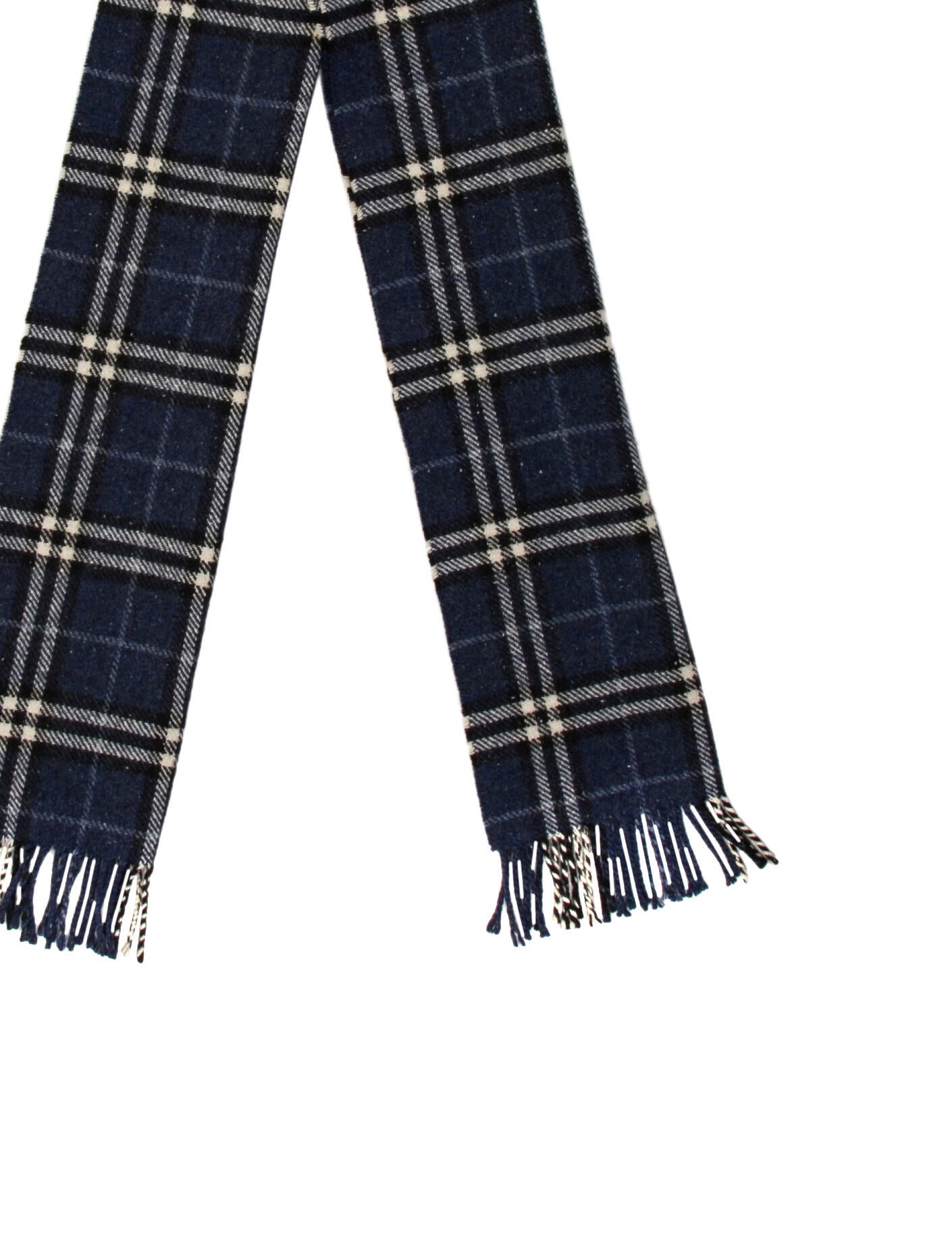 Burberry London Cashmere House Check Pattern Scarf