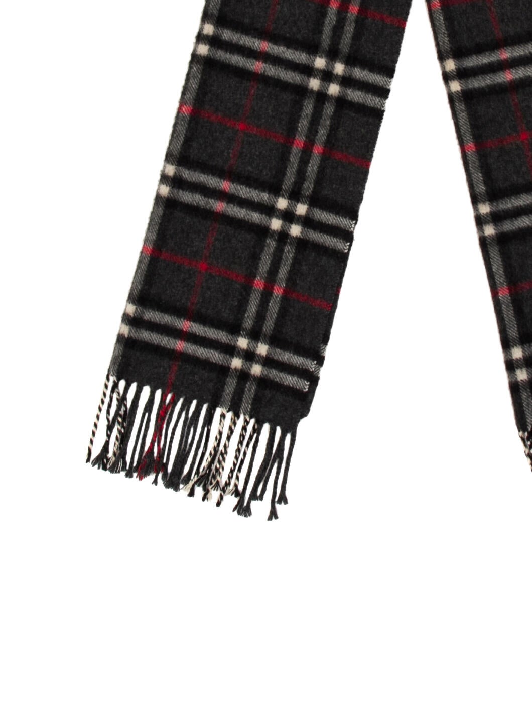 Burberry London Cashmere House Check Pattern Scarf