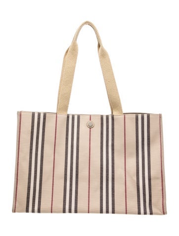 Burberry London Canvas Tote