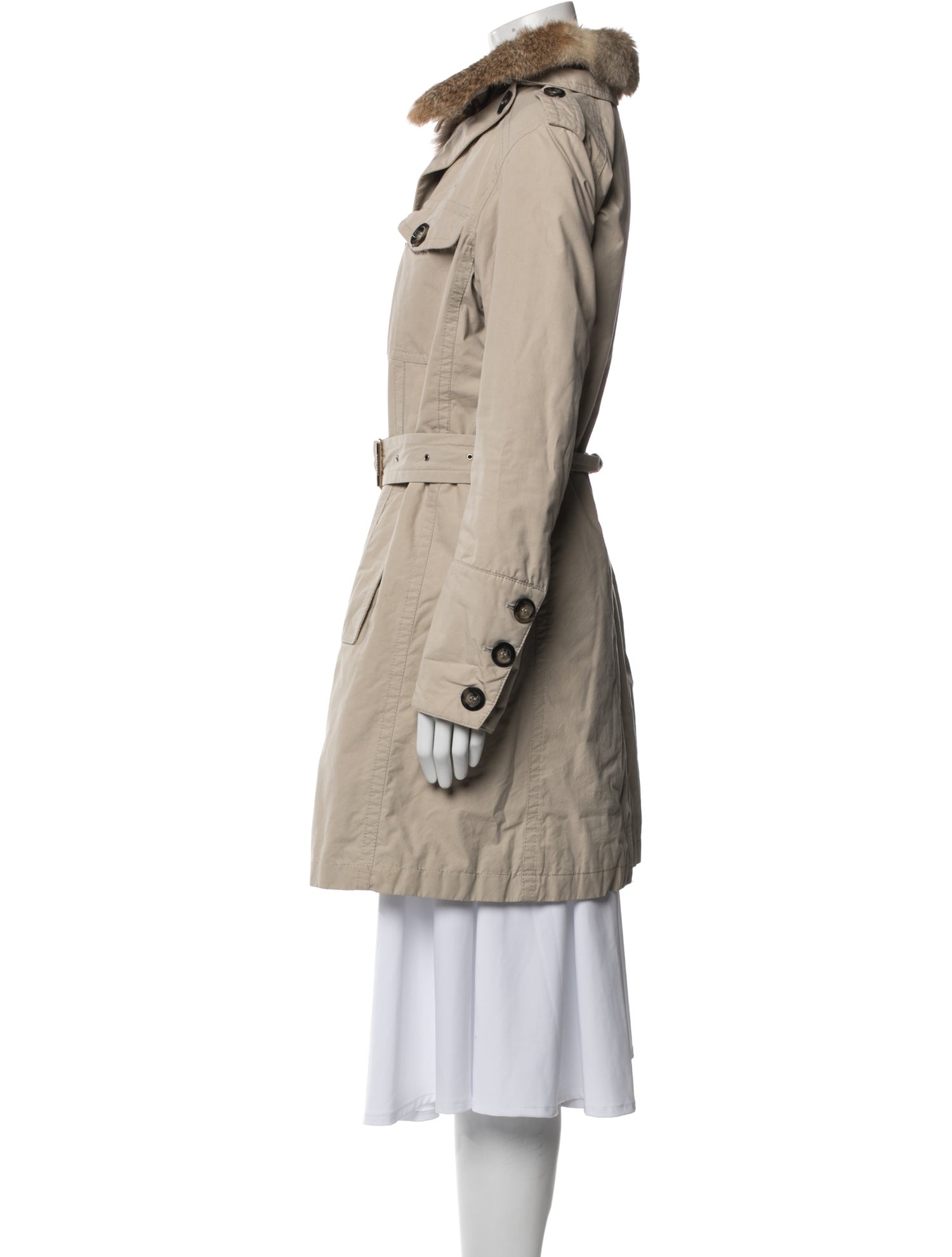 Burberry London Fur Coat